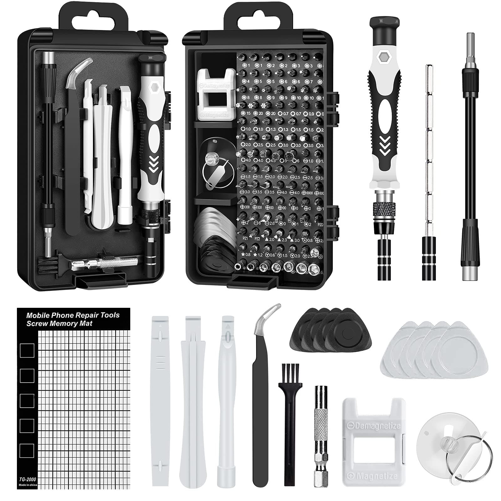 120 in 1 Precision Screwdriver Set, Gocheer Magnetic Small Torx Hex Screwdriver Kit Sets, Screwdrivers Set for iPhone, Laptop, PC, Watch, Glasses and Other Electronics