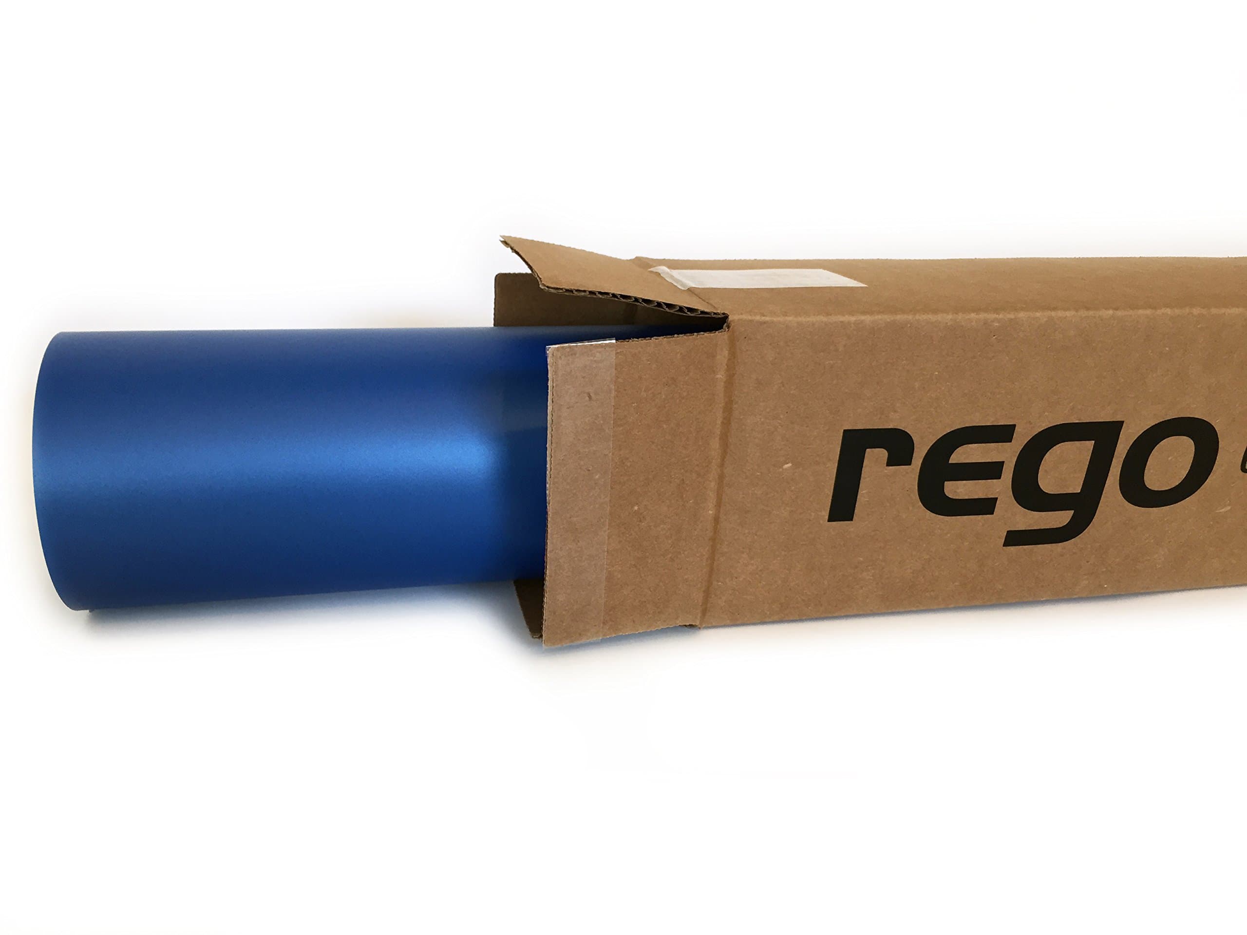 Rego Car Wraps - Matte Metallic Blue Vinyl Roll - 5ftx50ft (60"x600")