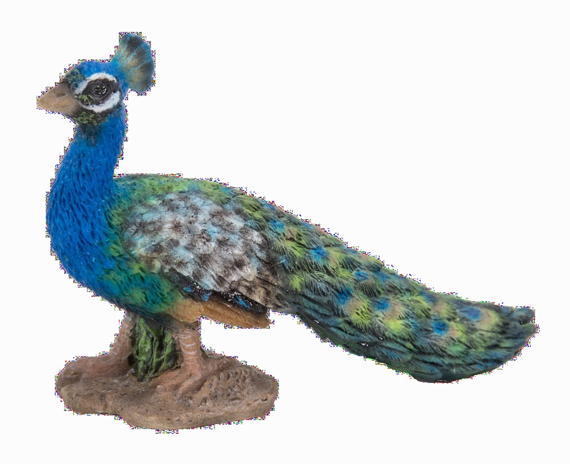 Vivid Arts Miniature World Peacock Fairy Garden Decoration (MW04-024)