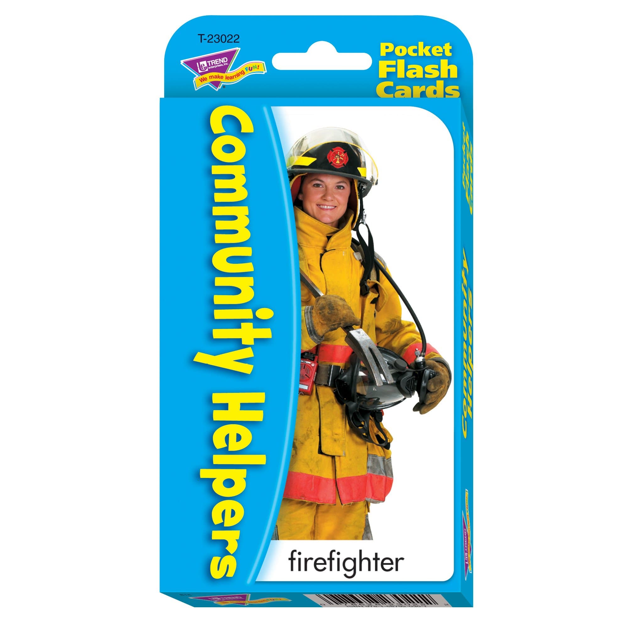 Trend Enterprises Community Helpers & Careers Pocket Flash Cards