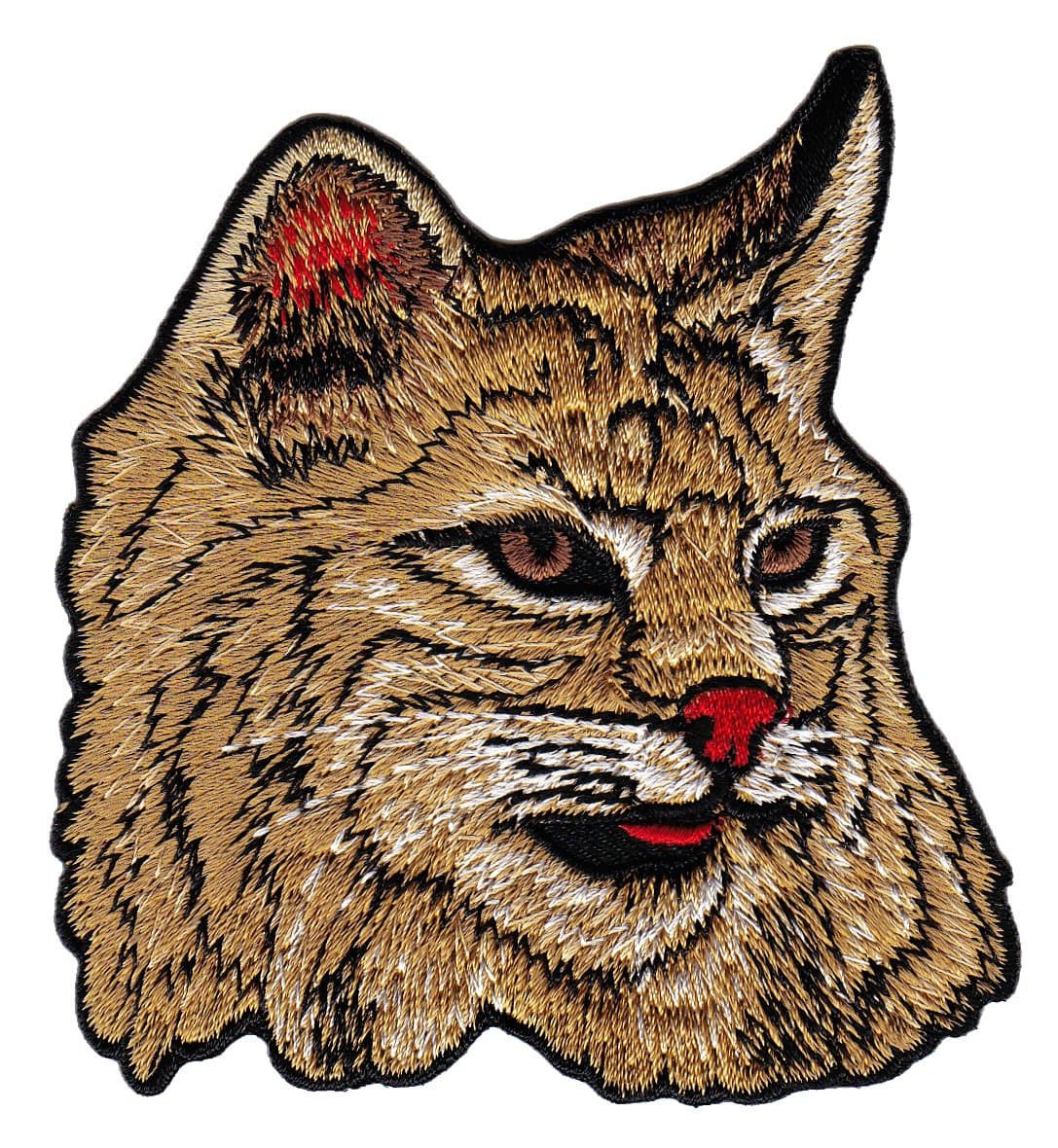 Predator Animal Tattoo Sew-on Iron-on Patches Embroidered Applique Badge Vest