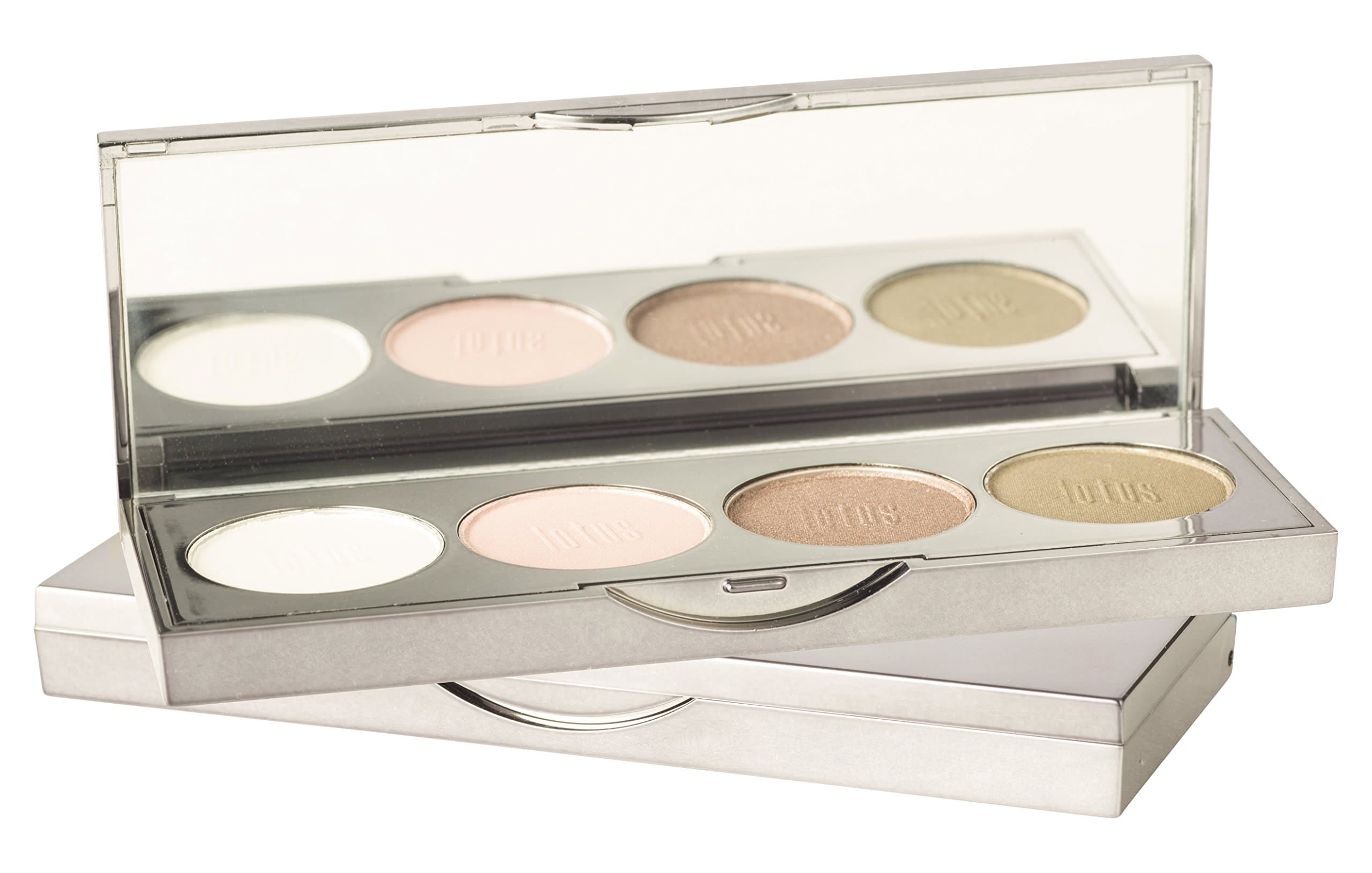 Lotus Bio-Mineral Eye Enhancer Shimmery Pressed Eye Shadow Palette - Satin