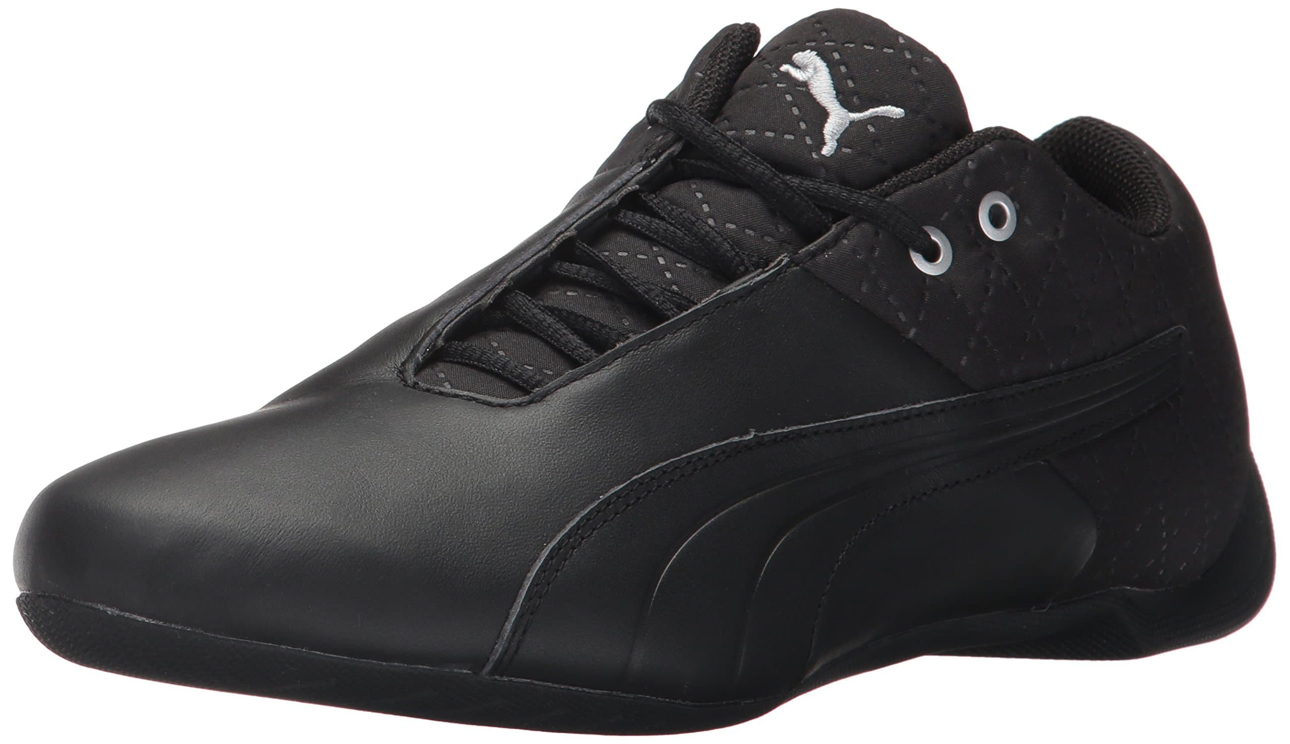 PUMA Men's Future Cat Reeng Quilted Sneaker, Black Silver-Tibetan Red, 13 M US