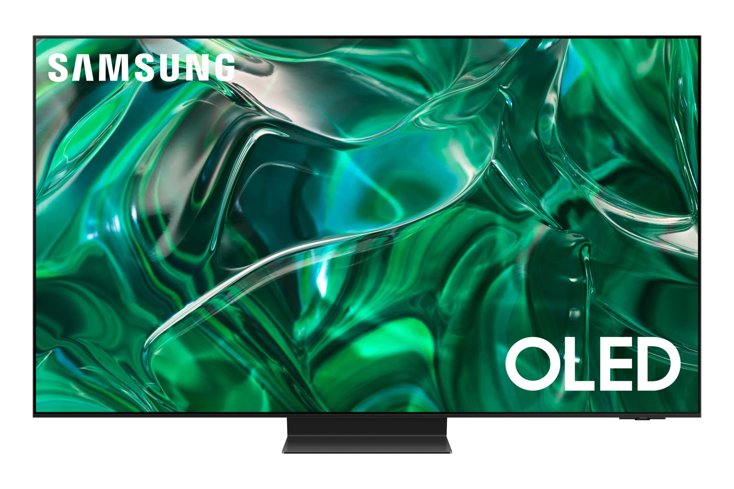 Samsung 55 Inch 4K OELD HDR Dolby Atmos Neural Quantum Processor QA55S95CAUXZN - 1 Year Warranty (2023 Model - UAE Version), black
