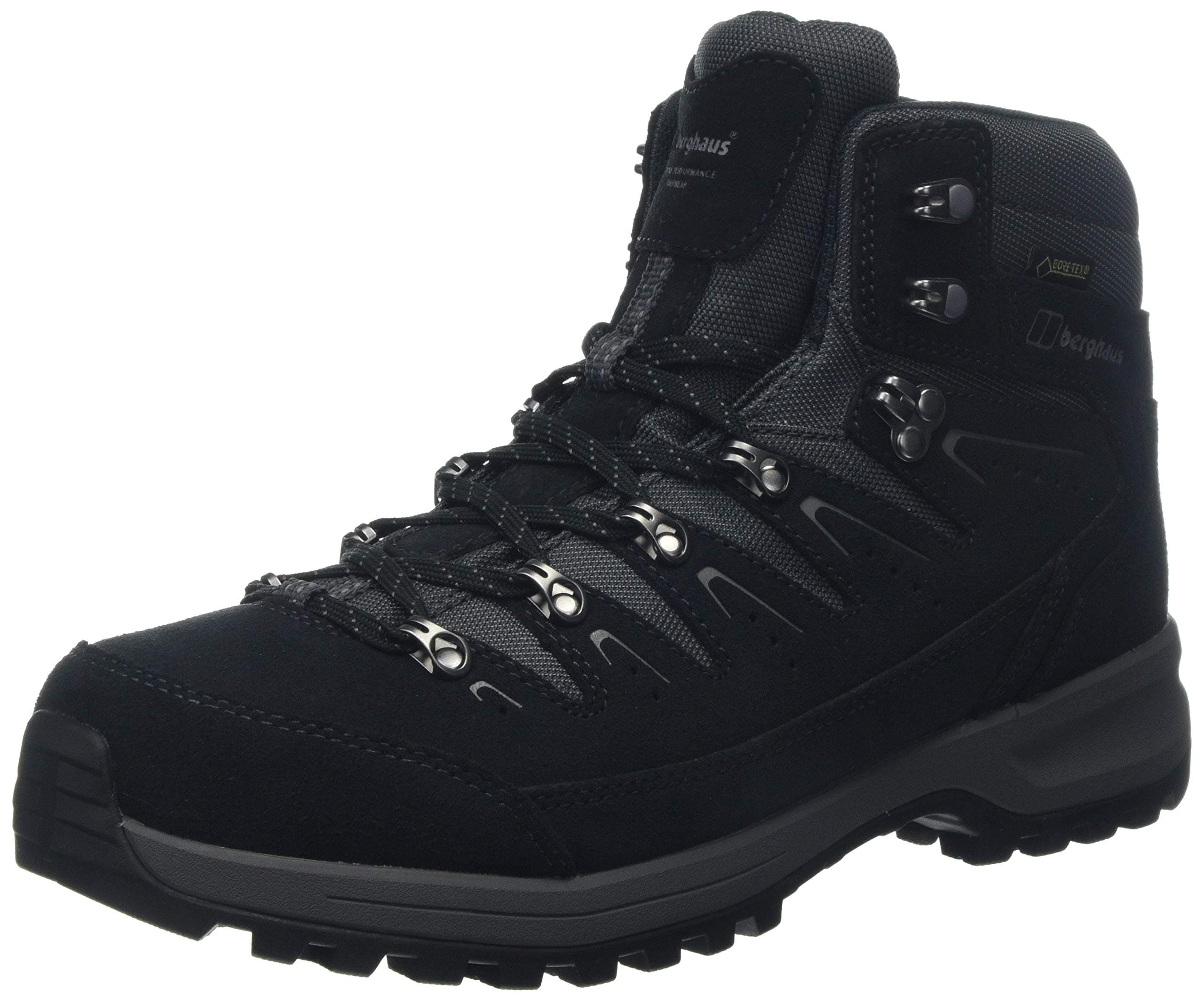 berghausMen's Waterproof and Breathable Explorer Trek GORE-TEX Walking Boots, Men's Waterproof Hiking Boots, Outdoors Footwear