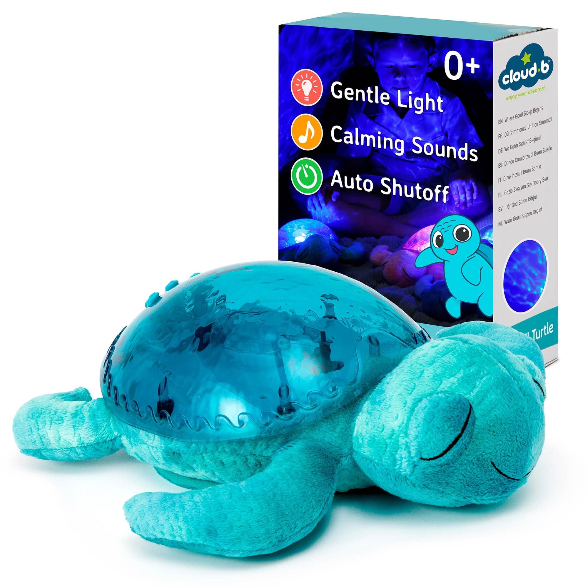 Cloud B Nightlight Projector Tranquil Turtle