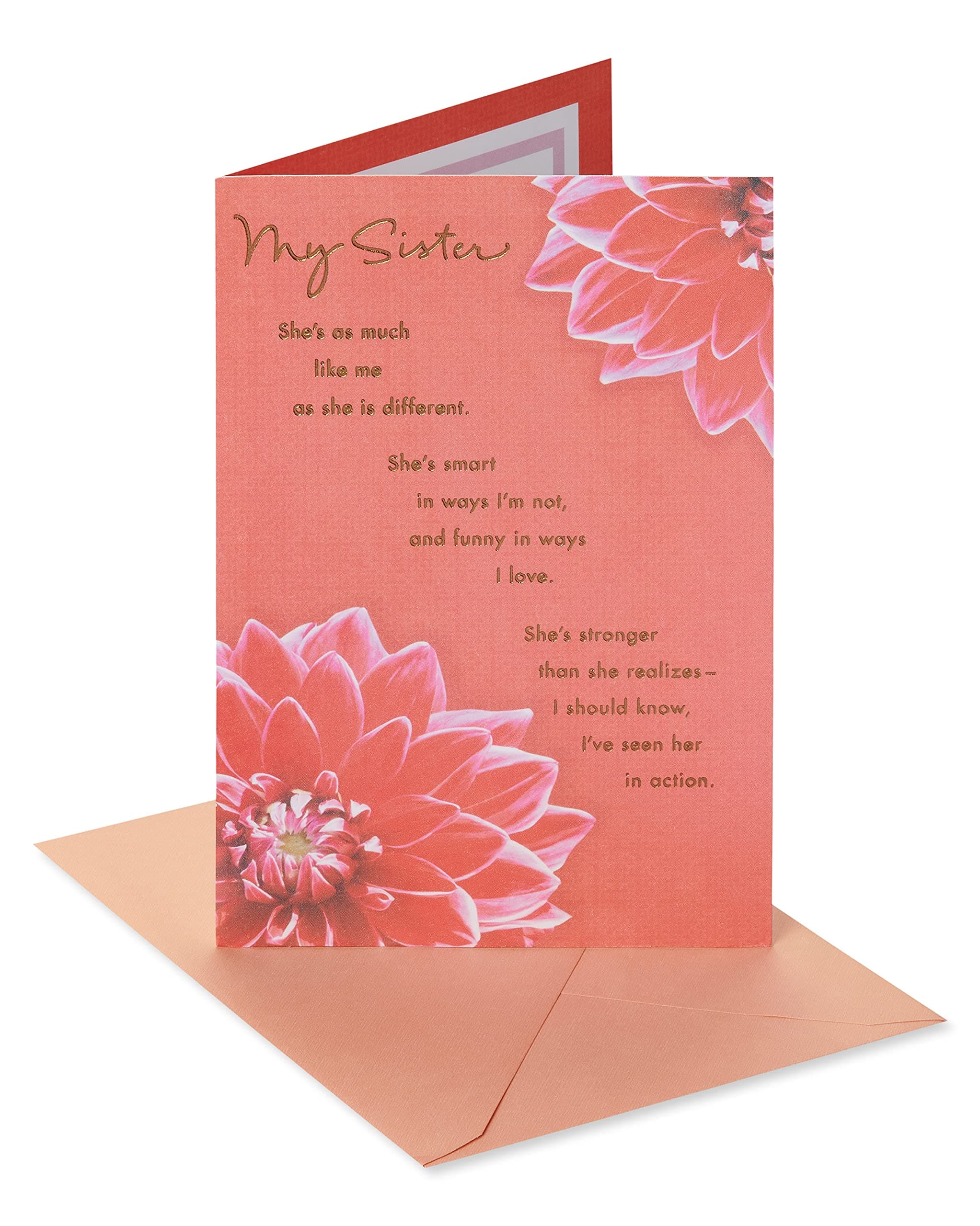 American Greetings Birthday Card for Sister (My Amazing Sister)