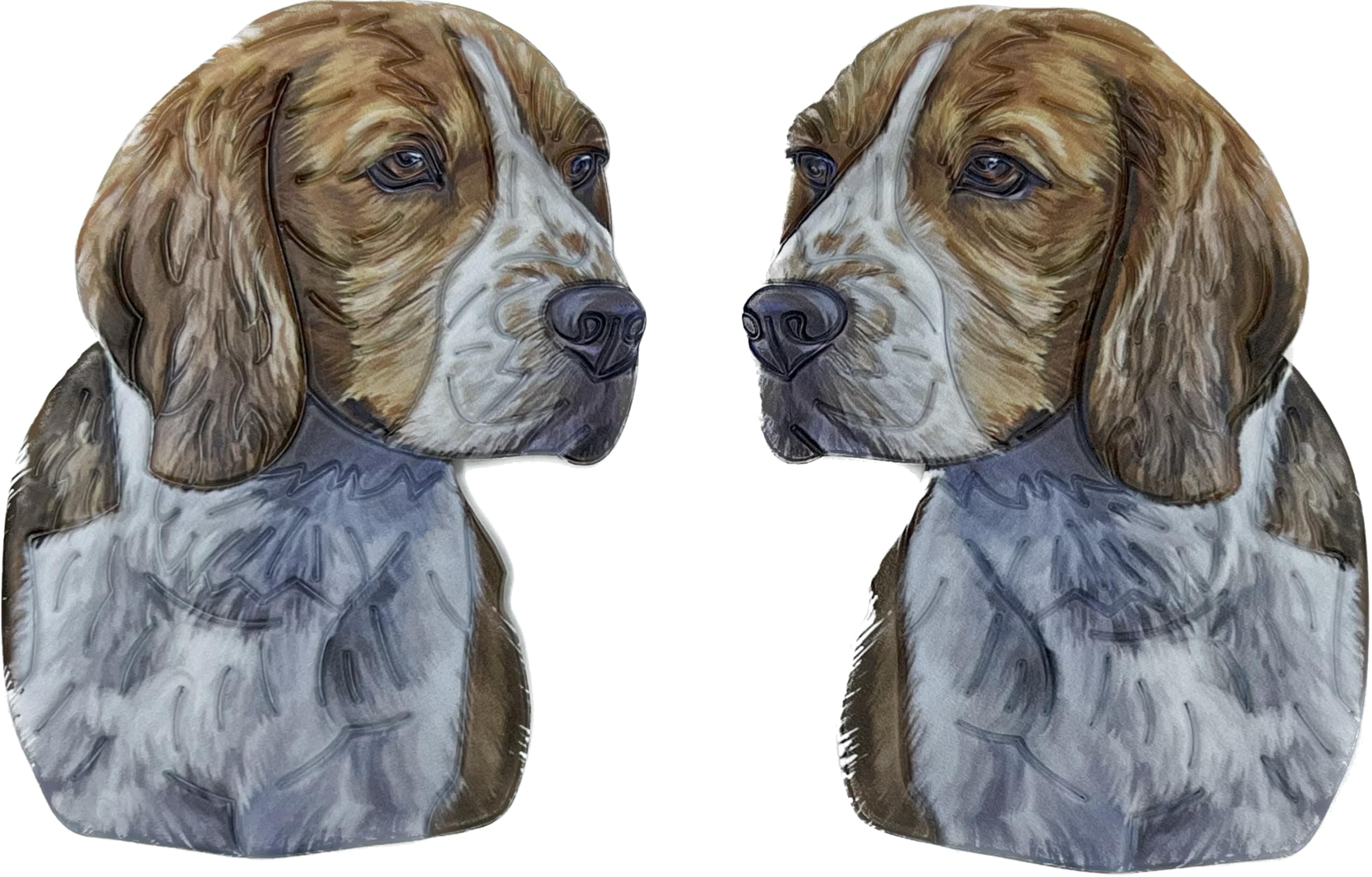 Unisex Premium Beagle Dog Heat Transfer Patch for Mens and Women Used for Bag Cap Purse Applique Patch