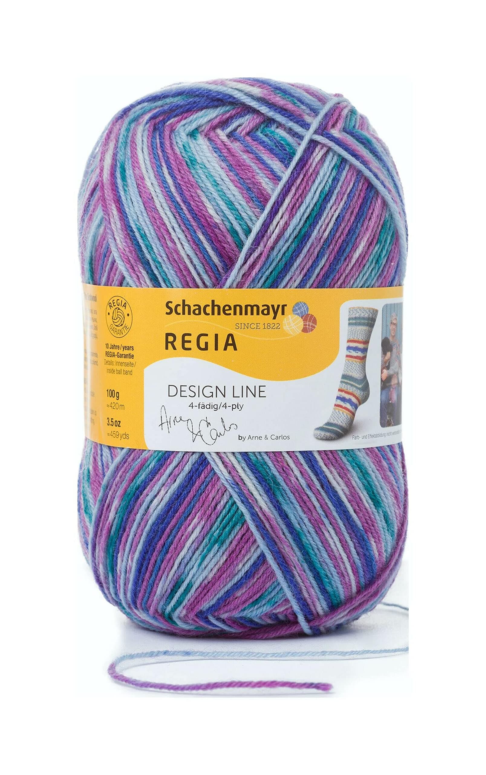RegiaSchachenmayr Design Line 4-Thread, 100G Star Night Handknitting Yarns