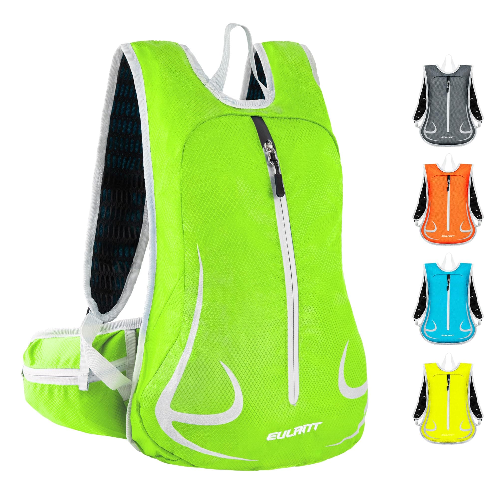 EULANT Lightweight Running Backpack 15L,Small Ski Rucksack,Waterproof Cycling Backpacks for Women & Men,Small Sports Rucksack for Runner Snowboard Trail Walking Commuting Hiking Biking