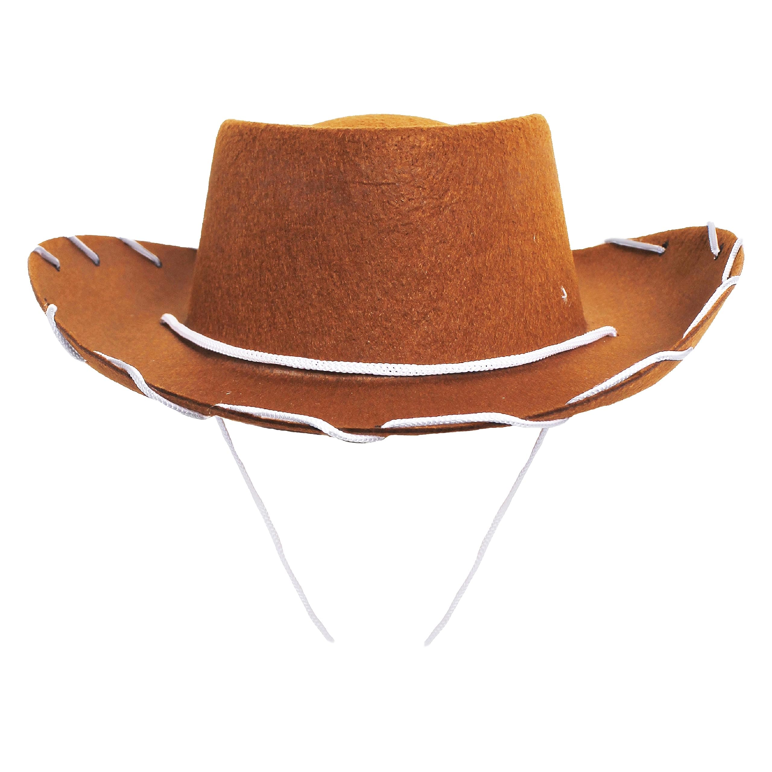 Child's Cowboy Hat - Cowboy and Cowgirl Hat Accessory - Perfect for Wild West and Western Themed Parties, World Book Day or Any Other Fancy Dress Event