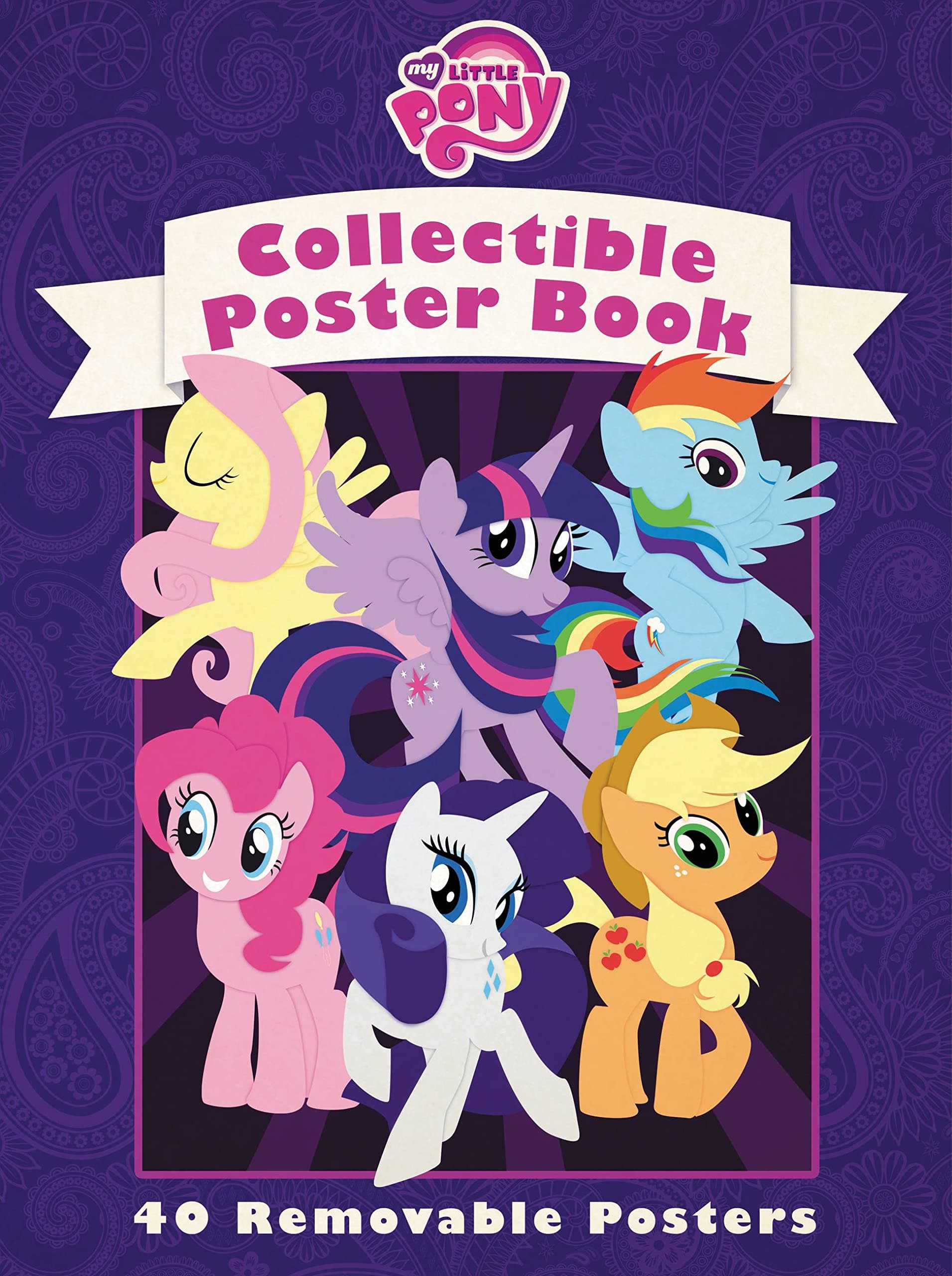 My Little Pony: Friendship is Magic: Collectible Poster Book Paperback – June 10, 2014