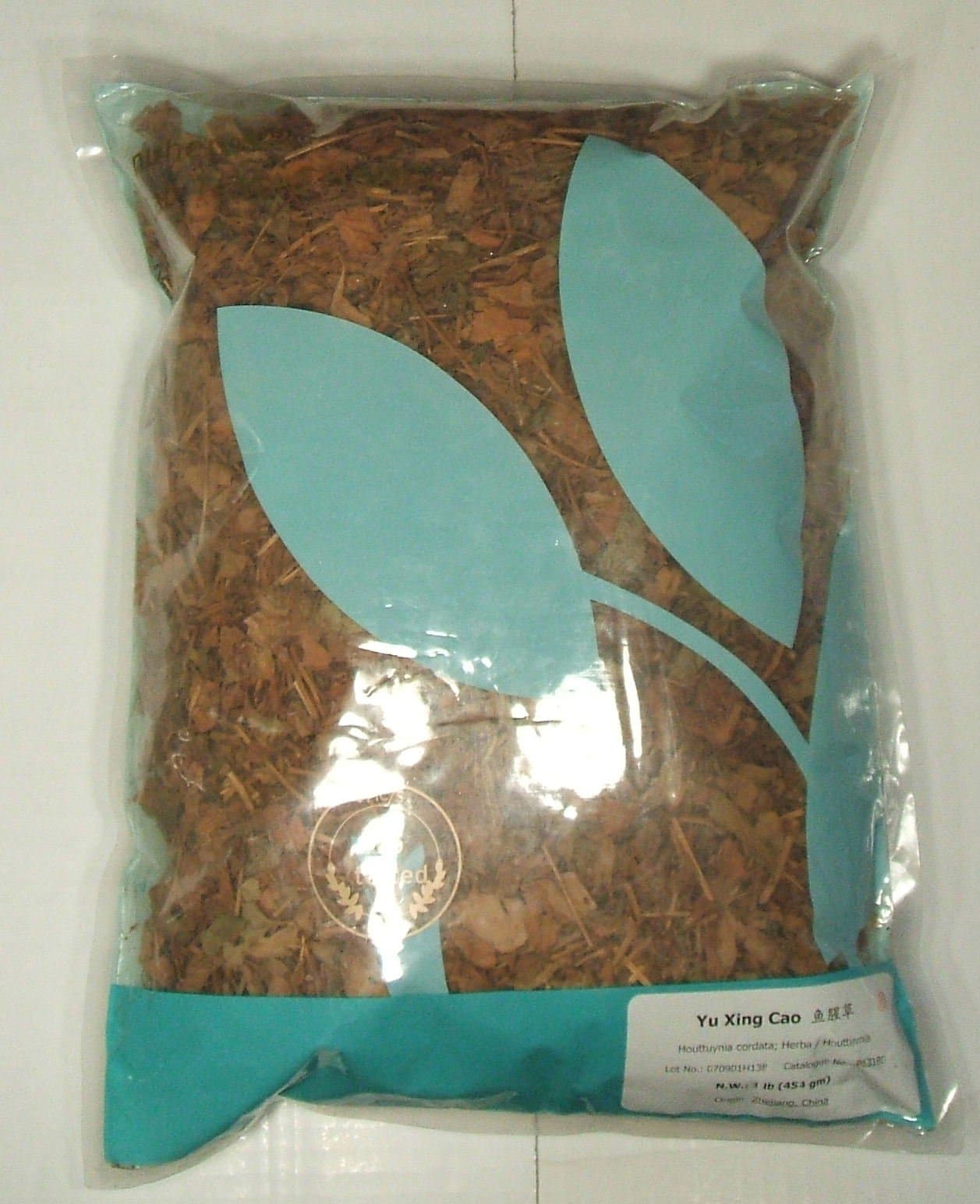 Houttuynia Cordata Herb, Cut Pieces/Yu Xing Cao, 1lb, Bulk Herb