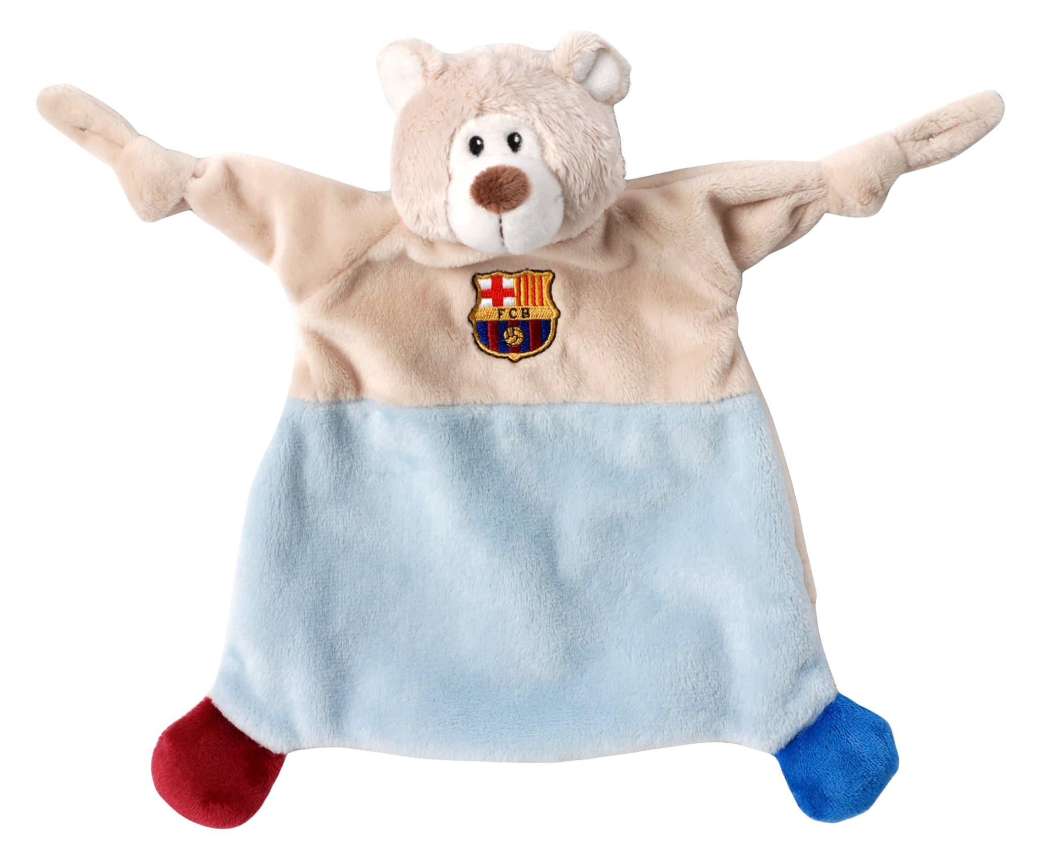 FC Barcelona – Doudou Teddy Bear, 25 x 25 cm (Nici 40415)