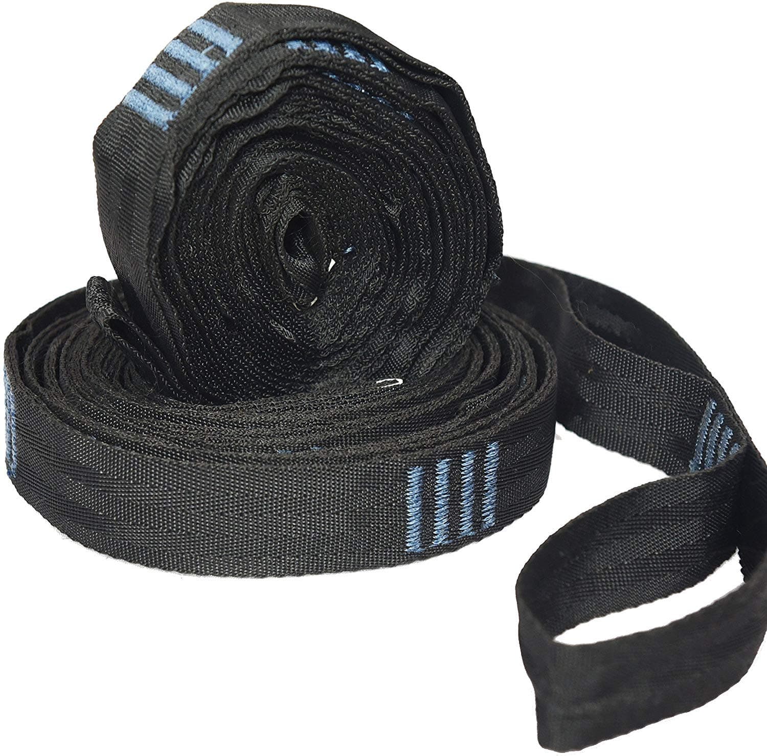 Hammock Straps with Multiple Anchor Points, Black, One Size
