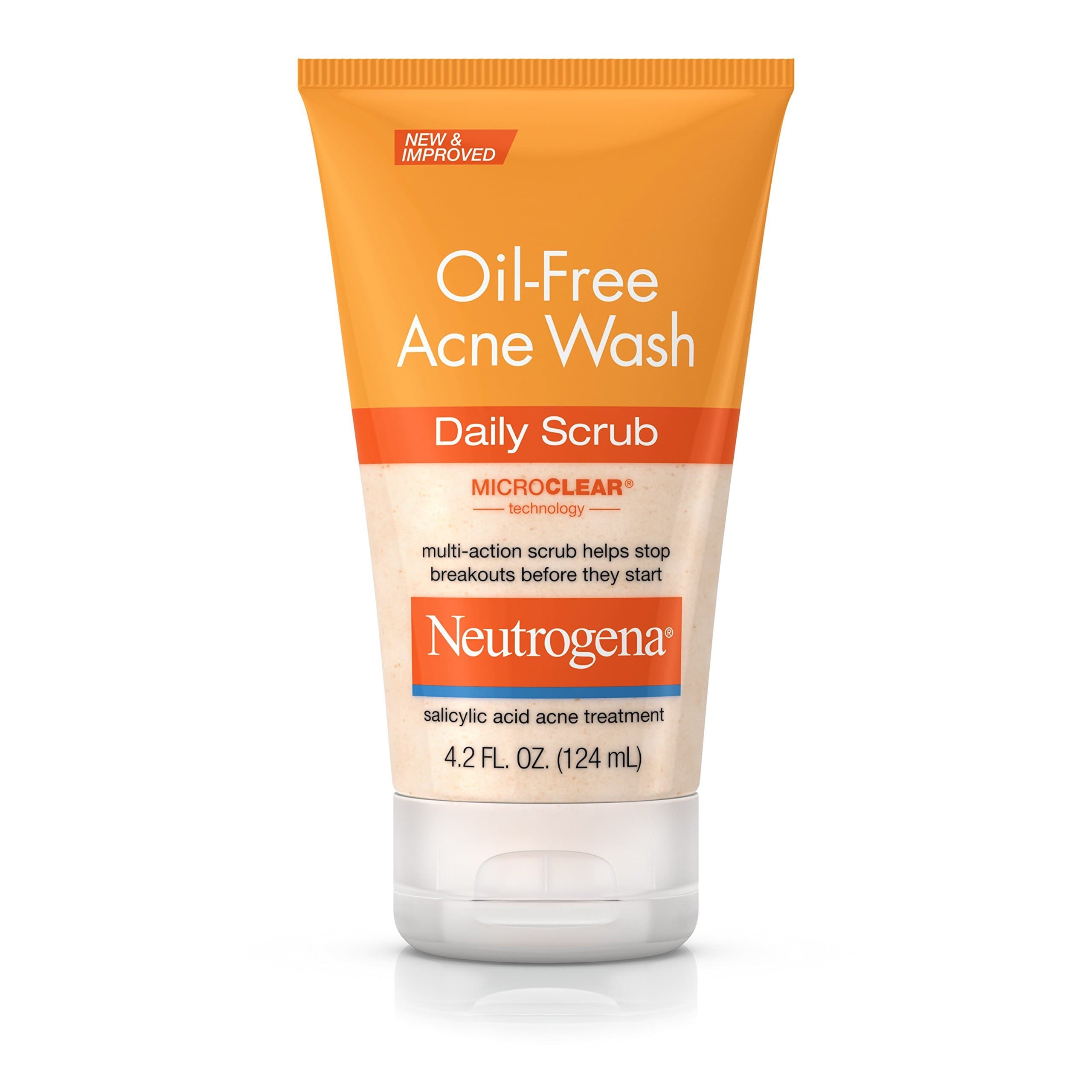 NeutrogenaOil-Free Acne Wash Daily Scrub, 4.2 oz
