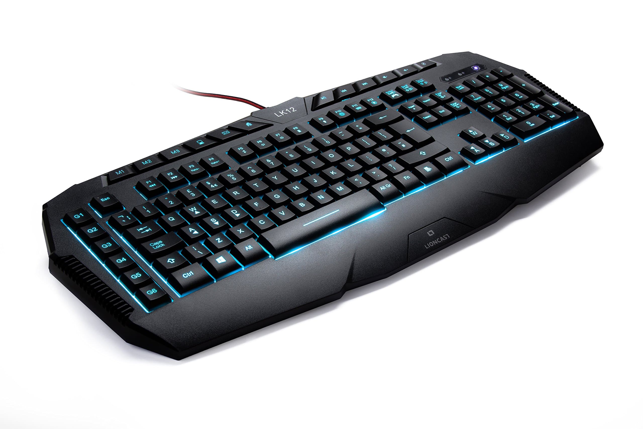 Lioncast LK12 Gaming Keyboard UK Version