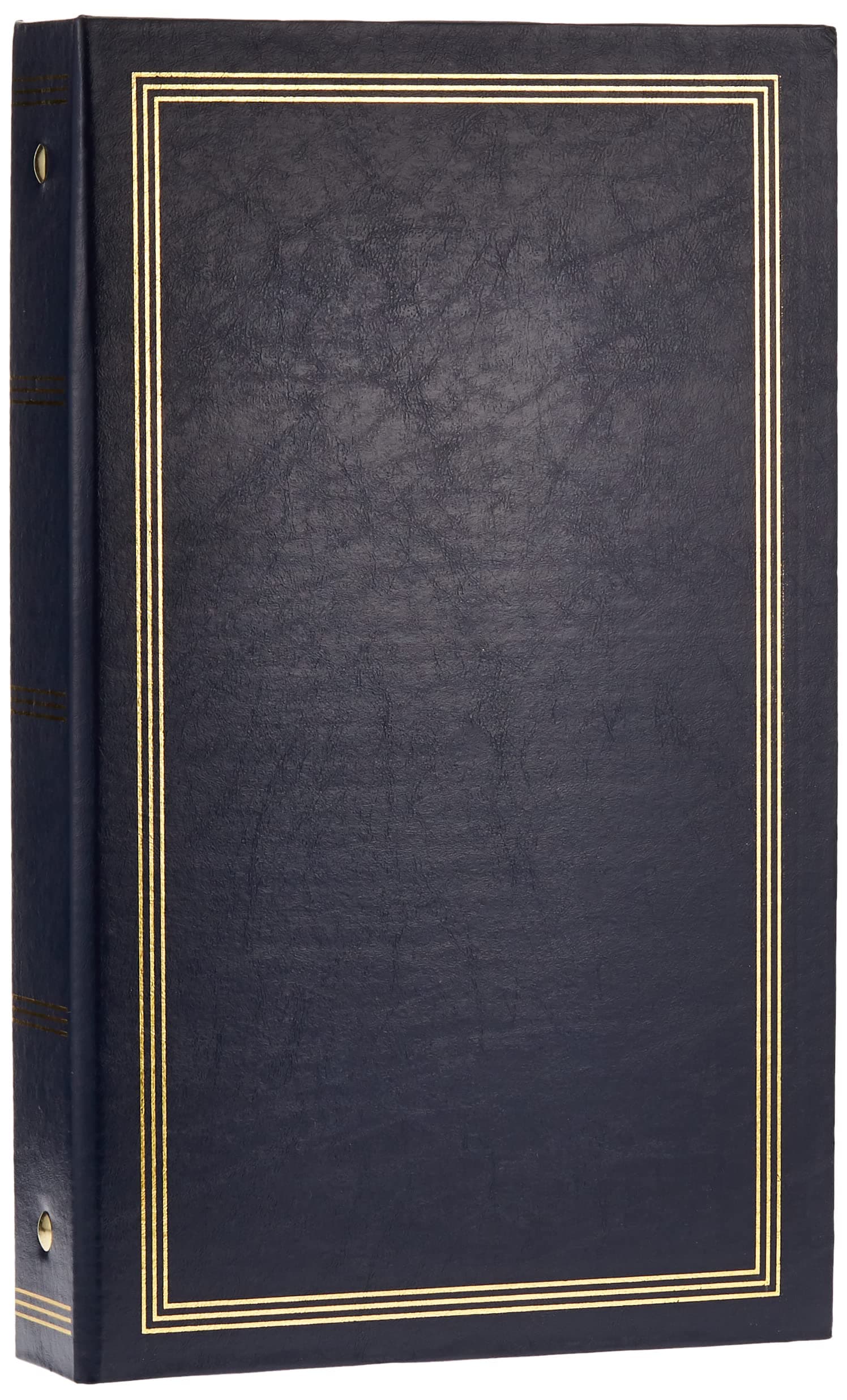 Pioneer Photo Albums Stc 46/Br 3 Ring Photo Album 300 Pockets 4"X6" Stc 46/Nb, Navy Blue