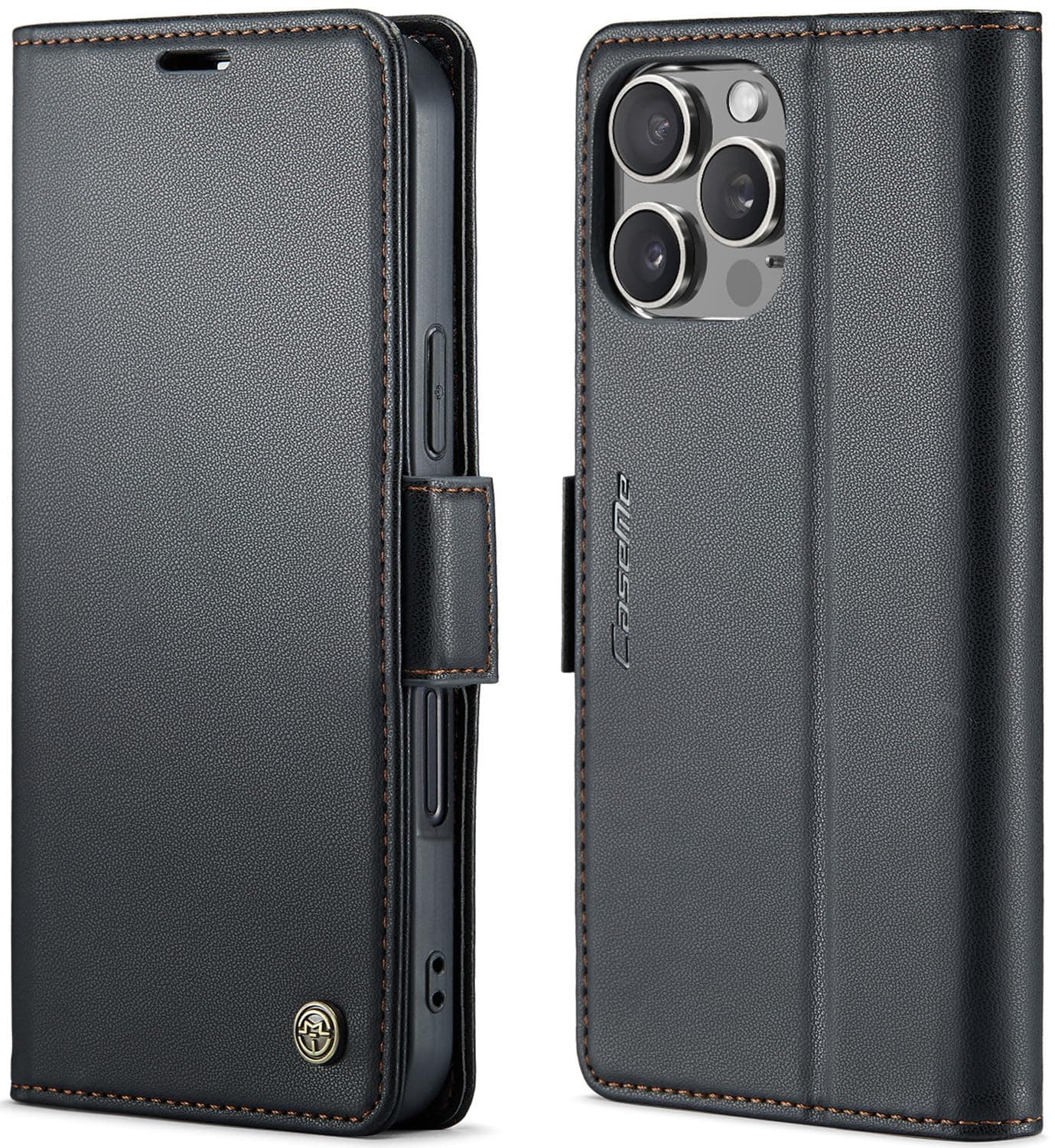 - SINIANL for iPhone 16 Pro Max Case Wallet, PU Leather Wallet Case Flip Folio RFID Blocking Card Holder Stand Phone Cover for iPhone 16 Pro Max, Black