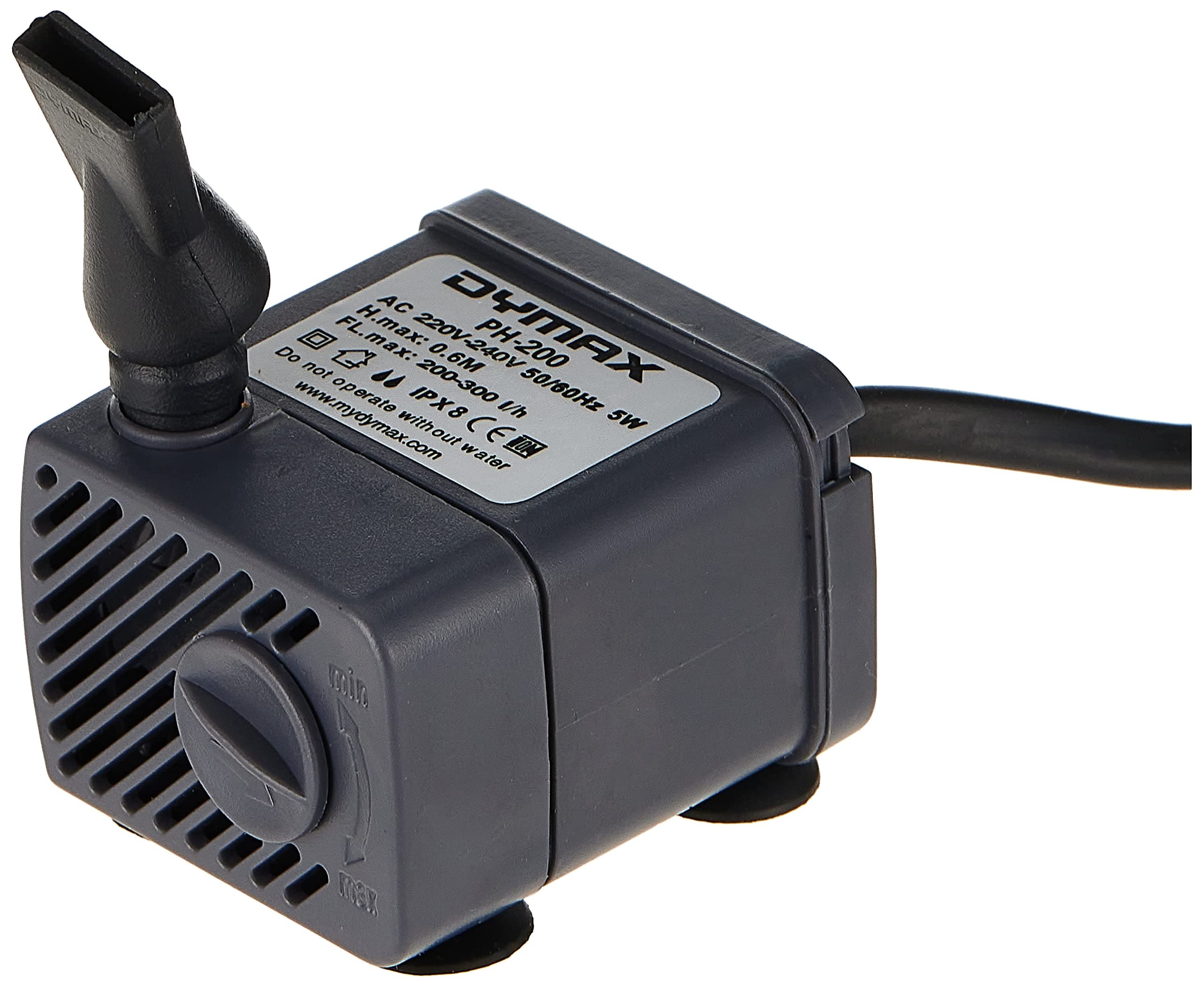 Dymax Power Head PH200 Pump for Aquarium 200L/h