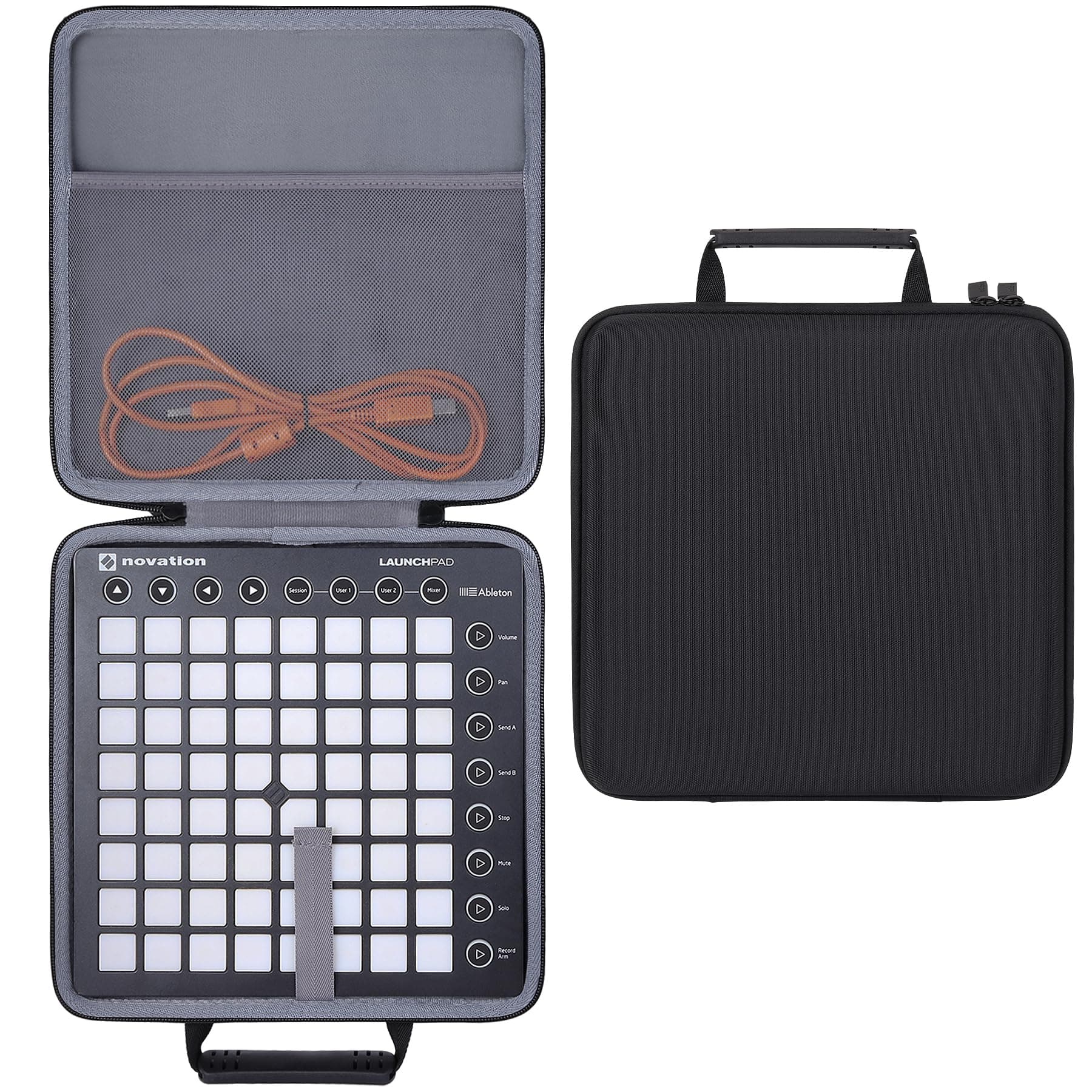 Hard Travel Case for Novation Launchpad Ableton Live Controller with 64 RGB Backlit Pads by CO2CREA