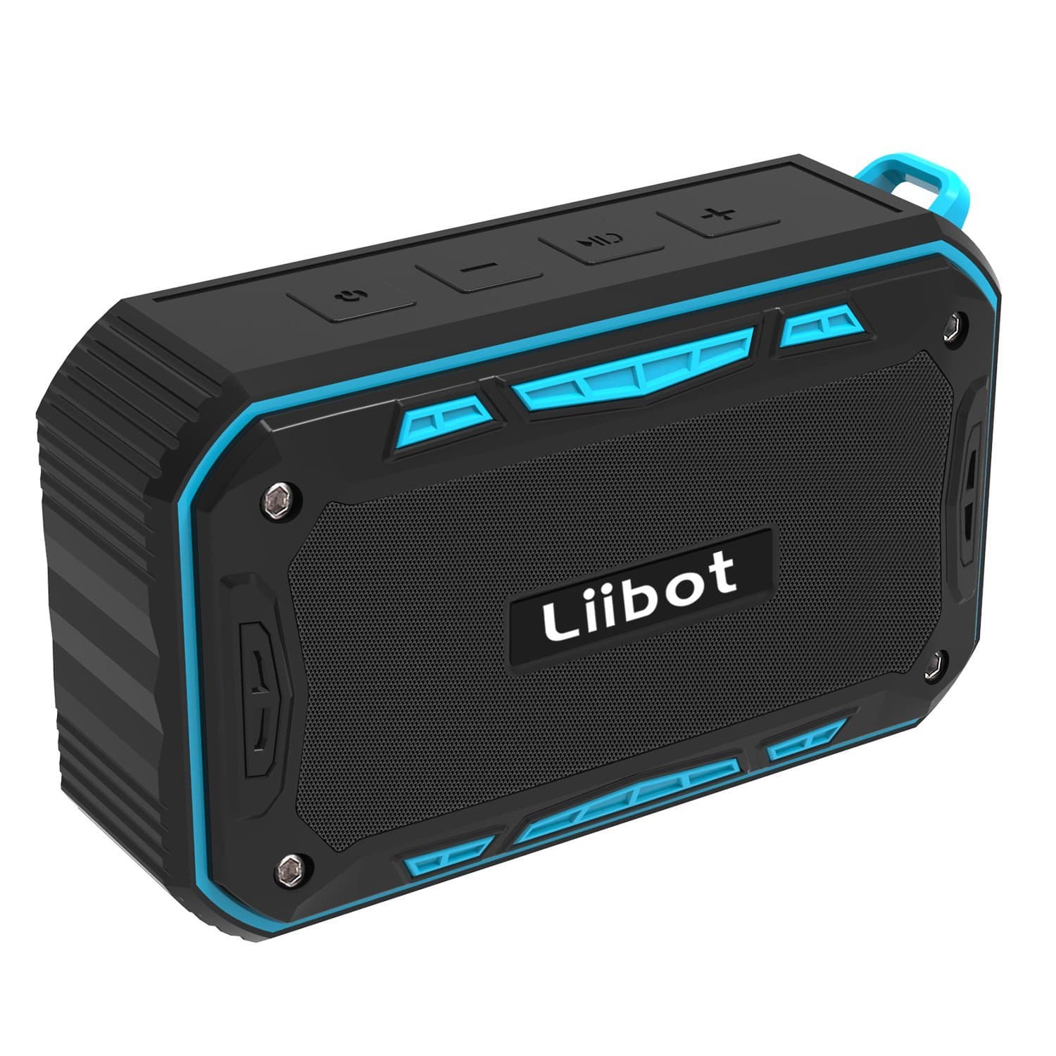 Liibot S618 Wireless Portable Outdoor Bluebooth Speaker 4.1 with 2000Mah Battery, 8-10 Hours Playtime, FM Radio And TF Slot, 6W Driver, Waterproof And Shockproof.