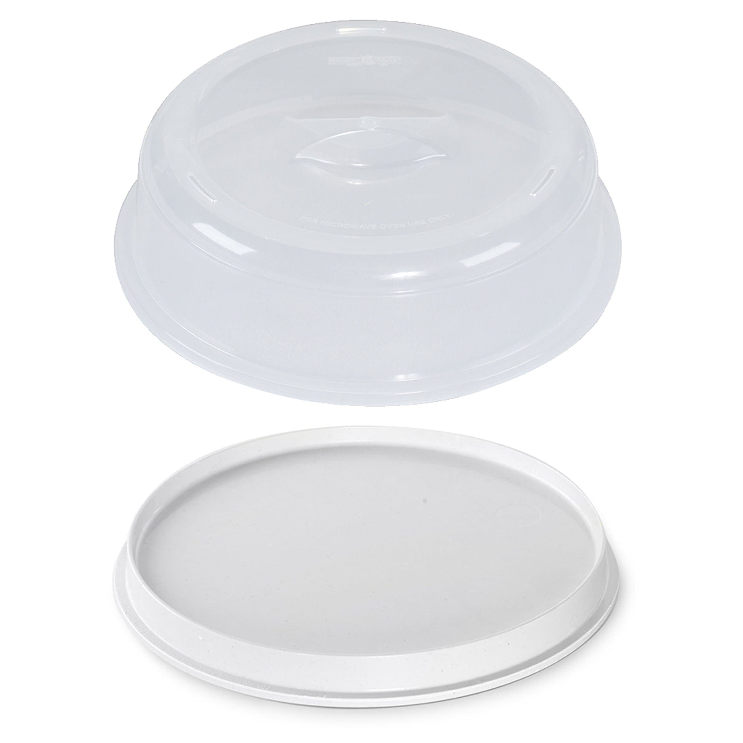 Meat Grill Microwave Spatter Cover, 10-Inch, Multicolor