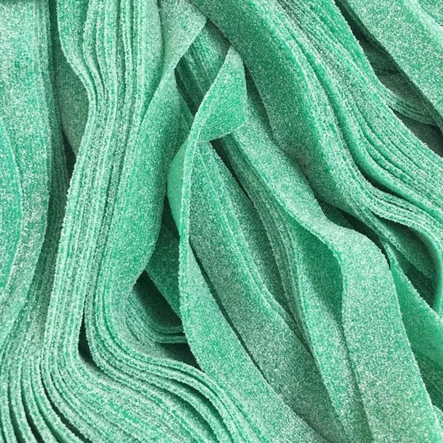 Bayside Candy Sour Belts Green Apple 1.5 Lbs