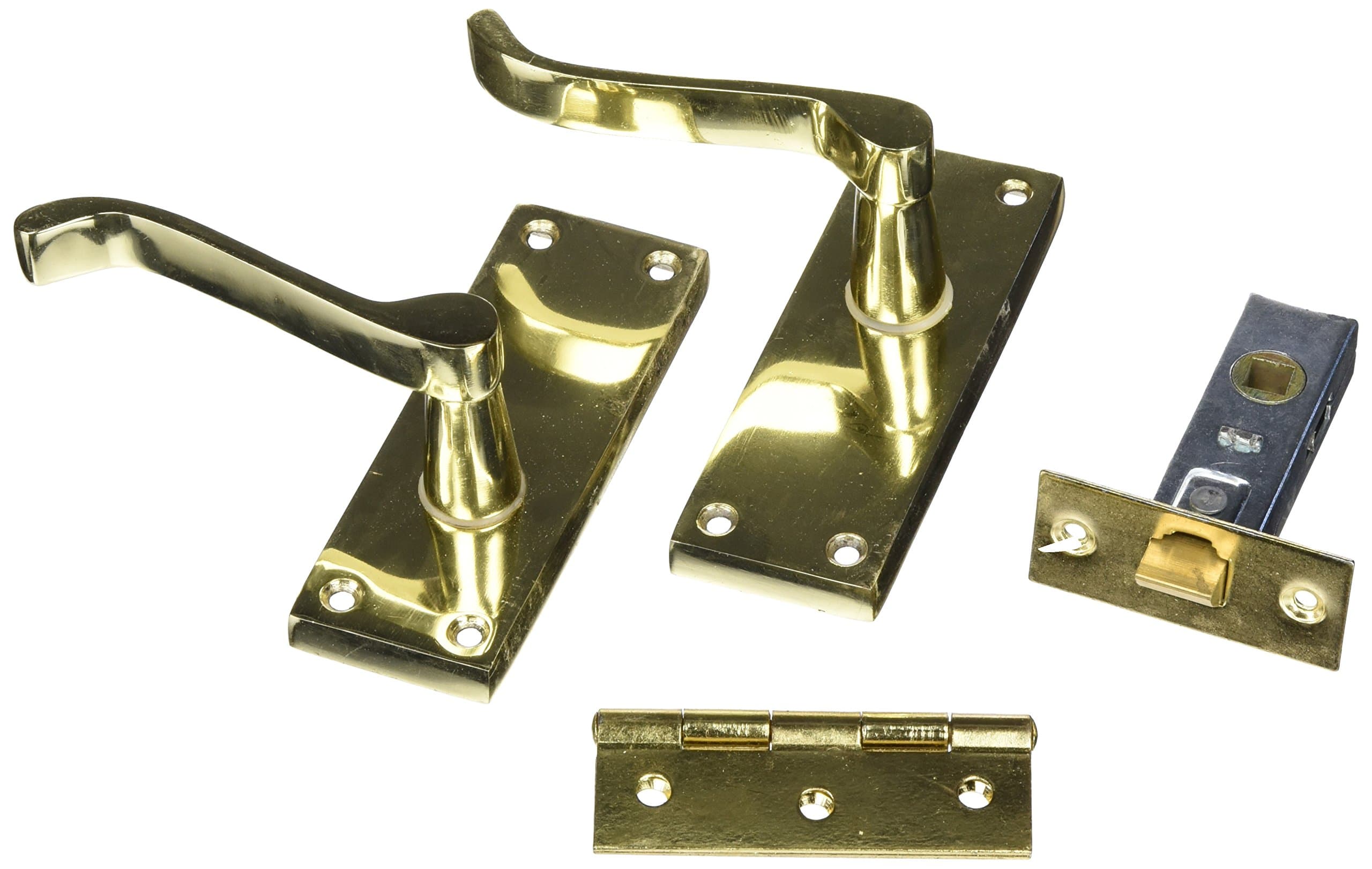 Eliza Tinsley Complete Door Furniture Pack - Brass