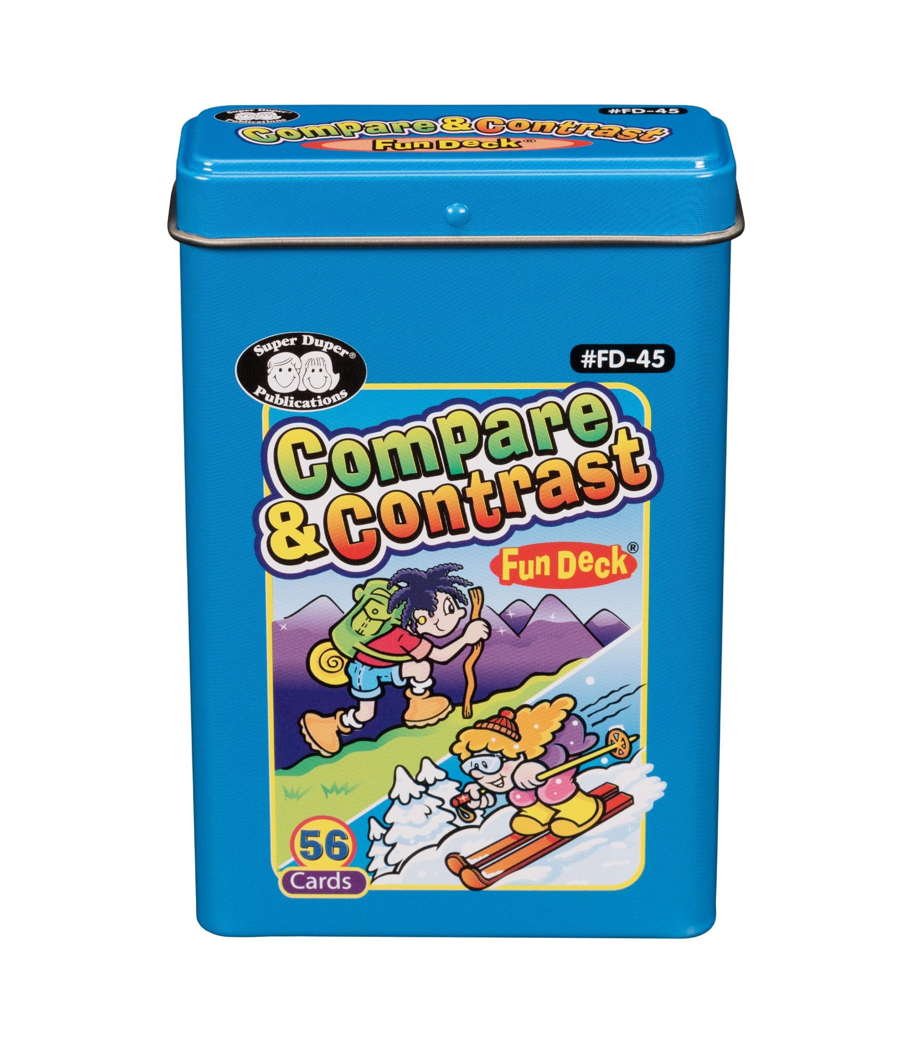 Super Duper Publications | Compare and Contrast Fun Deck | Language Development and Reasoning Skills Flash Cards | Educational Learning Materials for Children