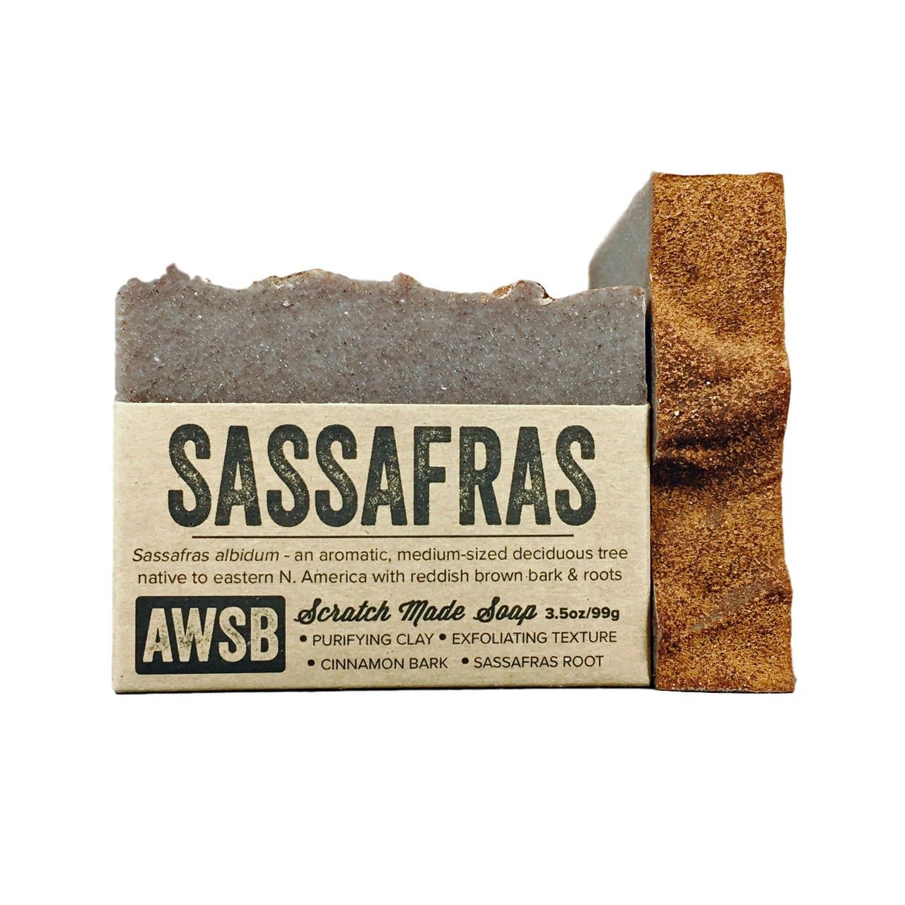 A Wild Soap Bar Sassafras Soap, Vegan, Organic, All Natural Bar Soap from