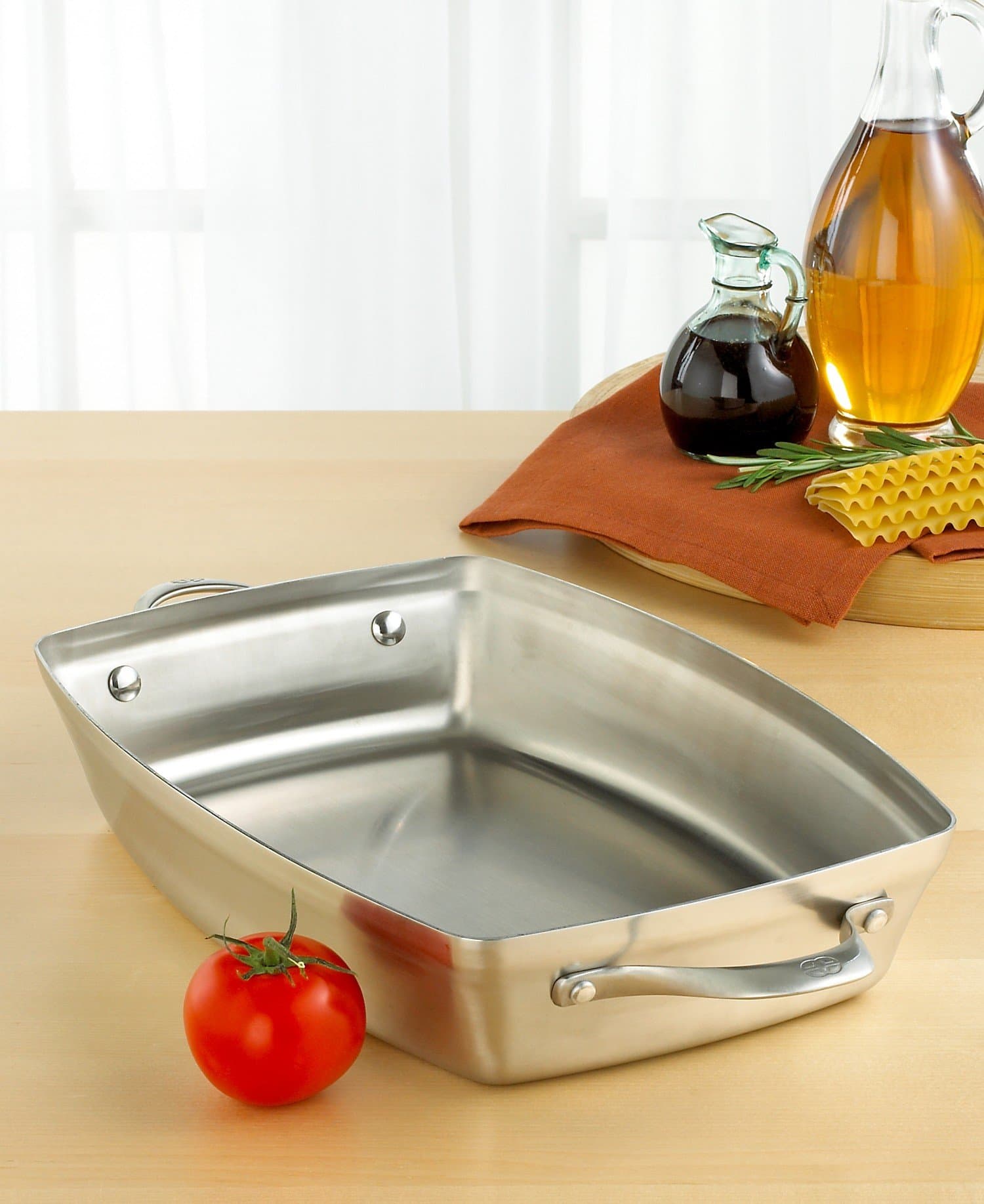 Calphalon Contemporary Stainless-Steel Lasagna Pan