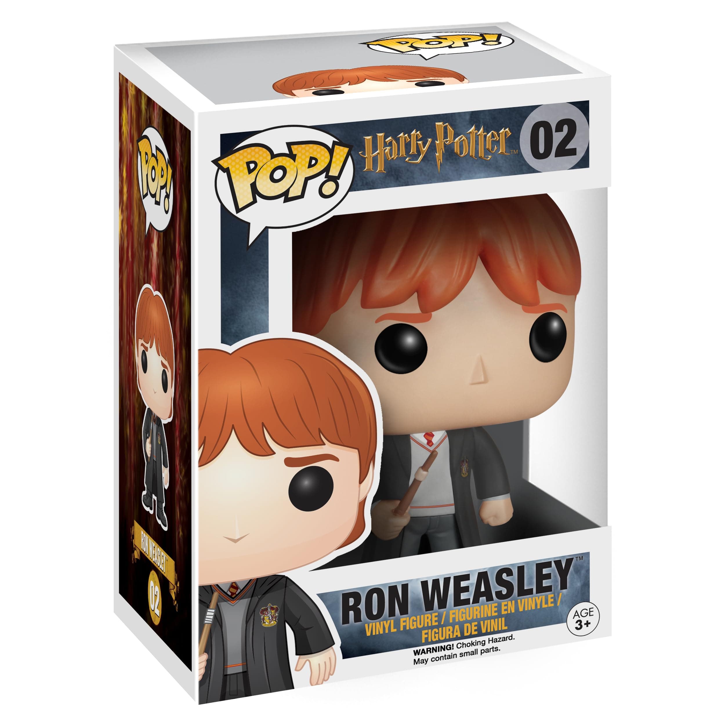 Funko Pop! Movies: Harry Potter - Ron Weasley - Collectable Vinyl Figure - Gift Idea - Official Merchandise - Toys for Kids & Adults - Movies Fans - Model Figure for Collectors and Display