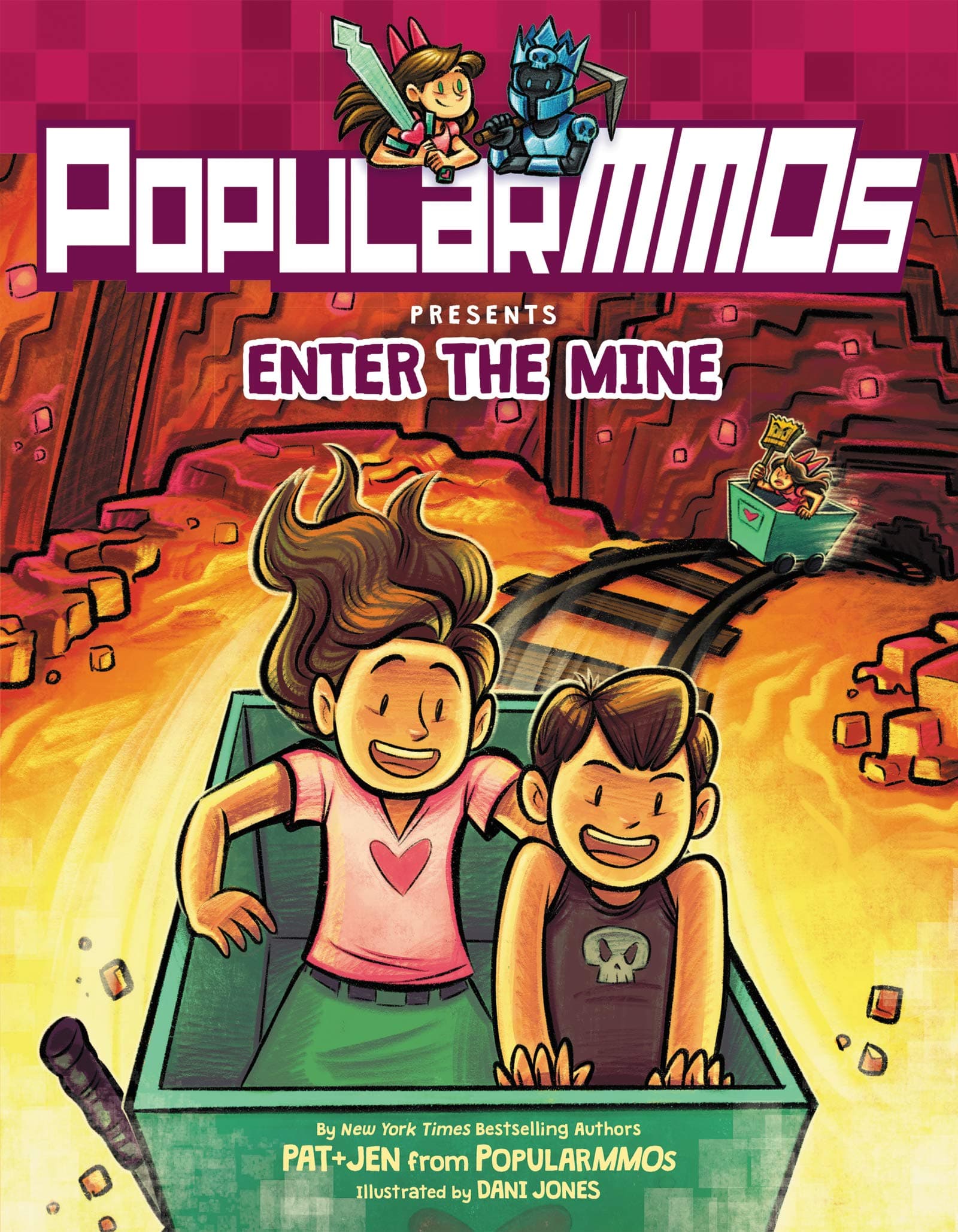 PopularMMOs Presents Enter the Mine: A Graphic Novel Hardcover – June 4, 2019