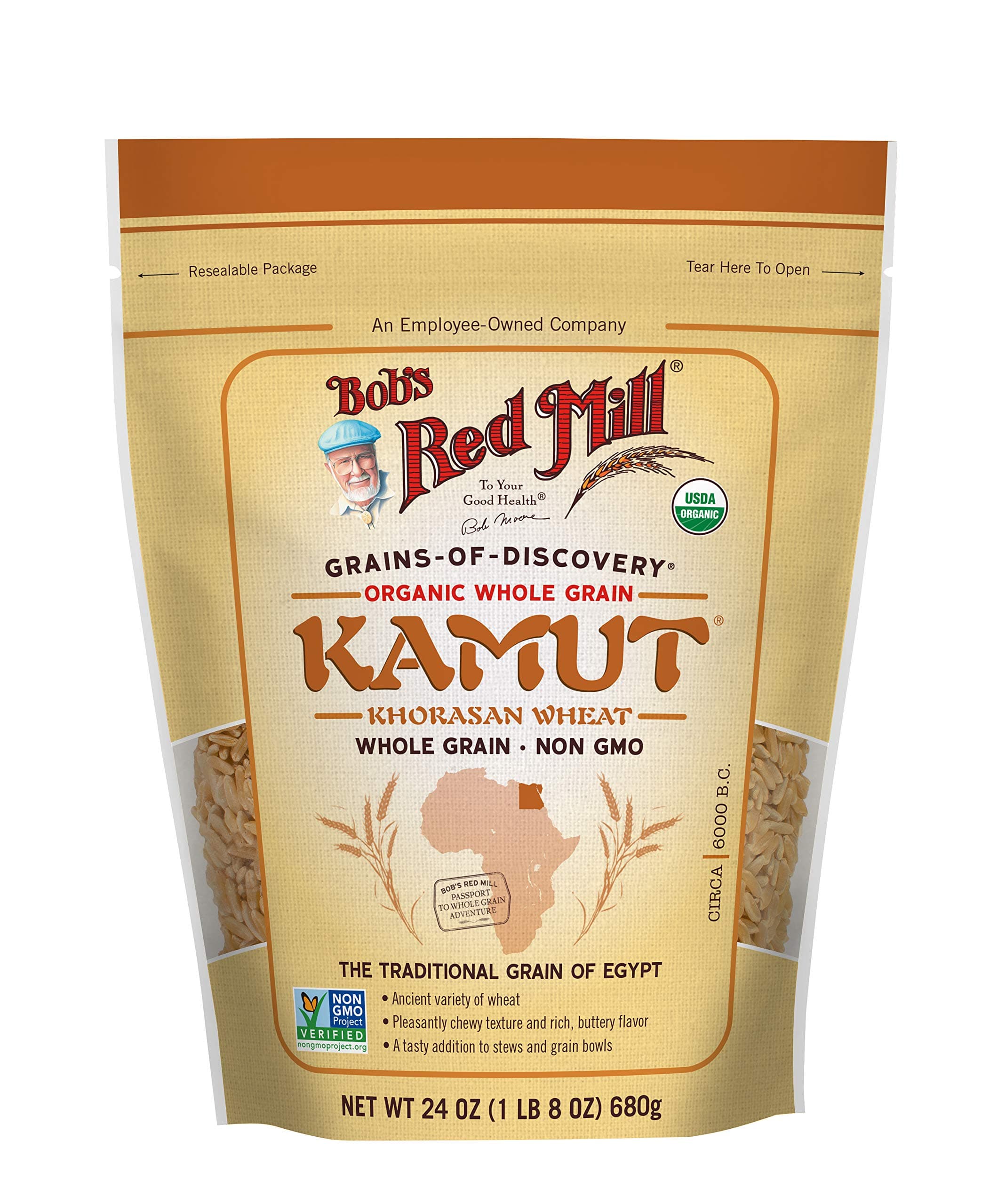 Bob's Red Mill, Organic Kamut®, Whole Grain, 24 oz (680 g)