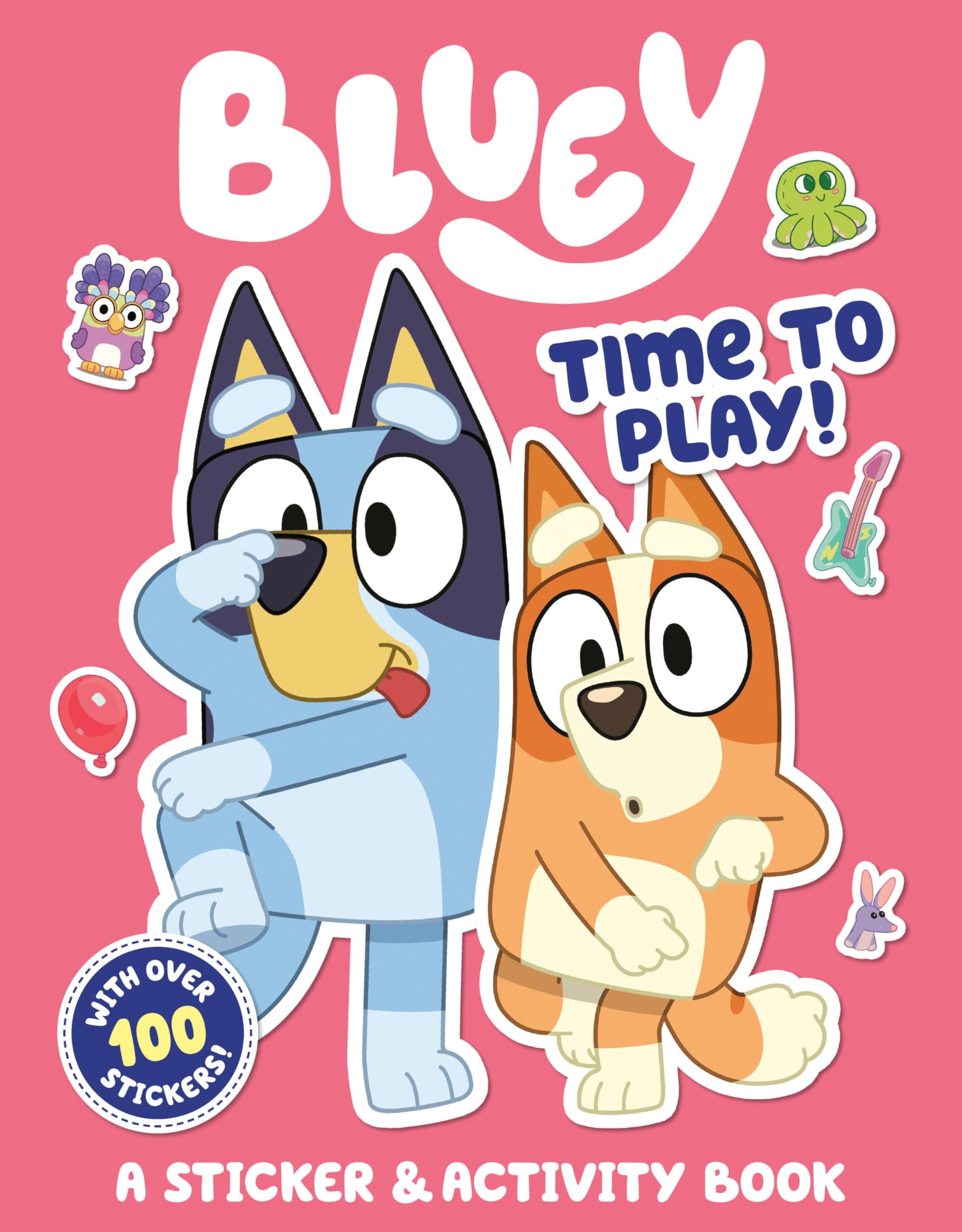 Time to Play!: A Sticker & Activity Book Paperback – Big Book, 20 October 2020