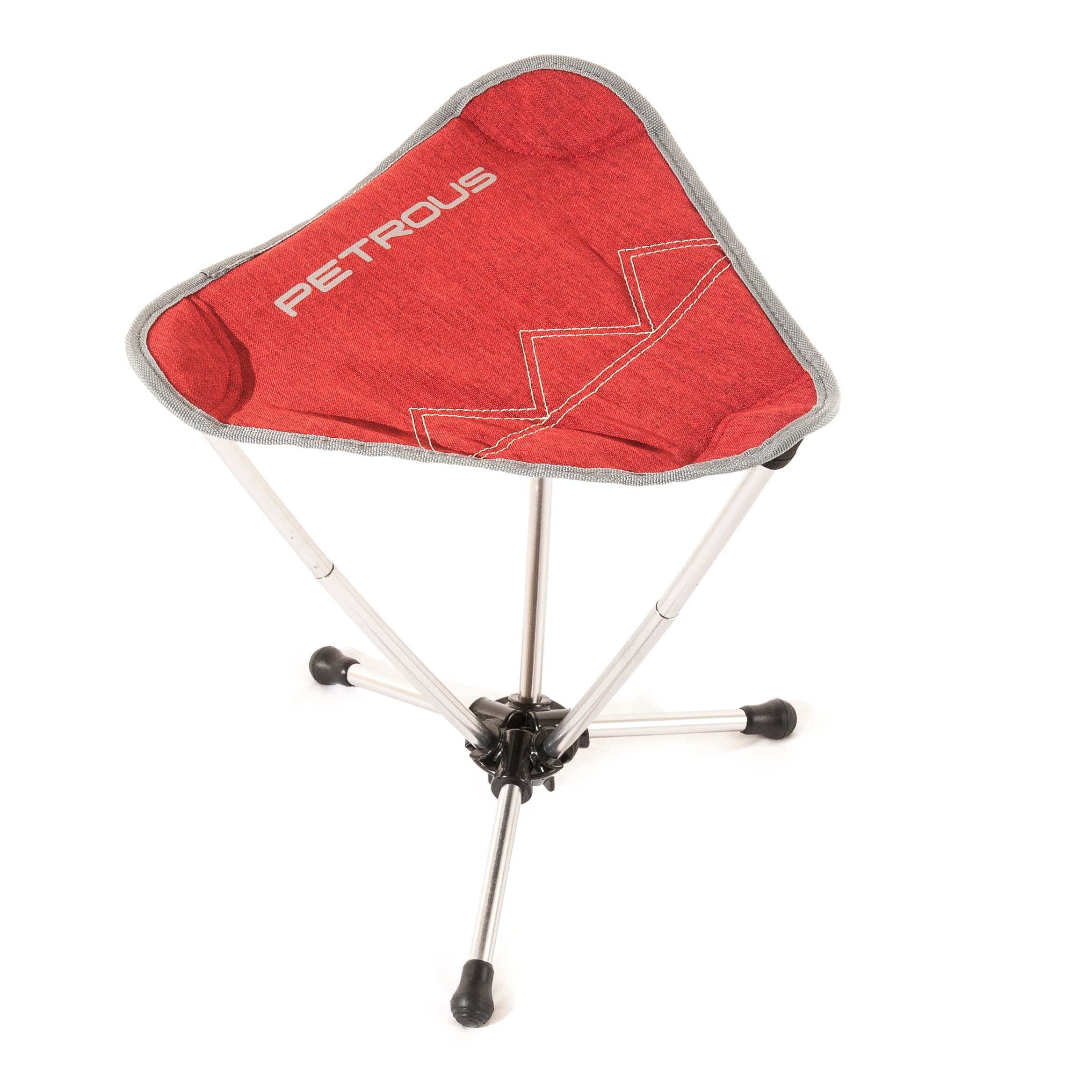 BBQ Tripod Chair - Ultra Light Weight Compact Technical Collapsible Stool - Perfect for Camping, Hiking, Backpacking, Bikepacking, Mountaineering