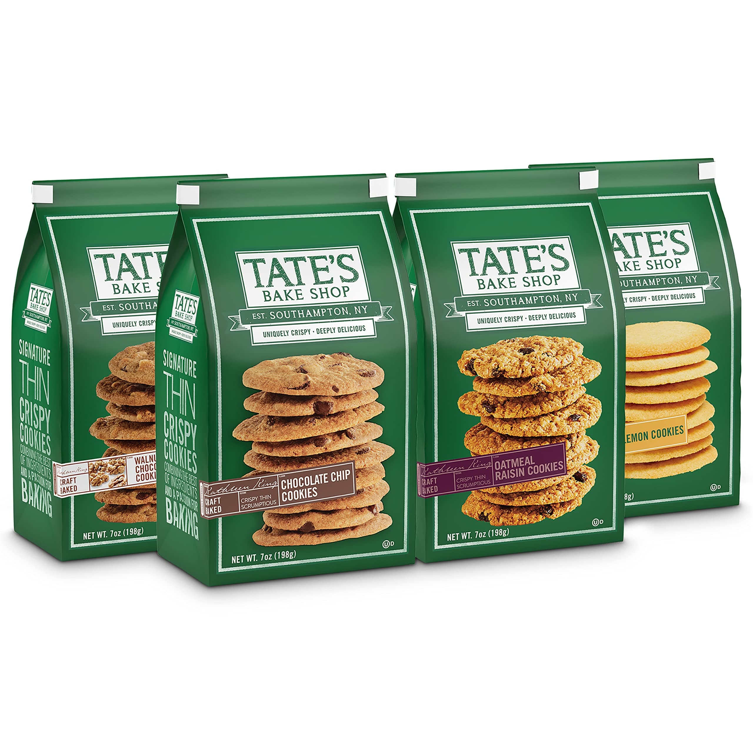 Variety Pack, Oatmeal Raisin , Chocolate Chip & Chocolate Chip Walnut, 3 - 7 oz Bags