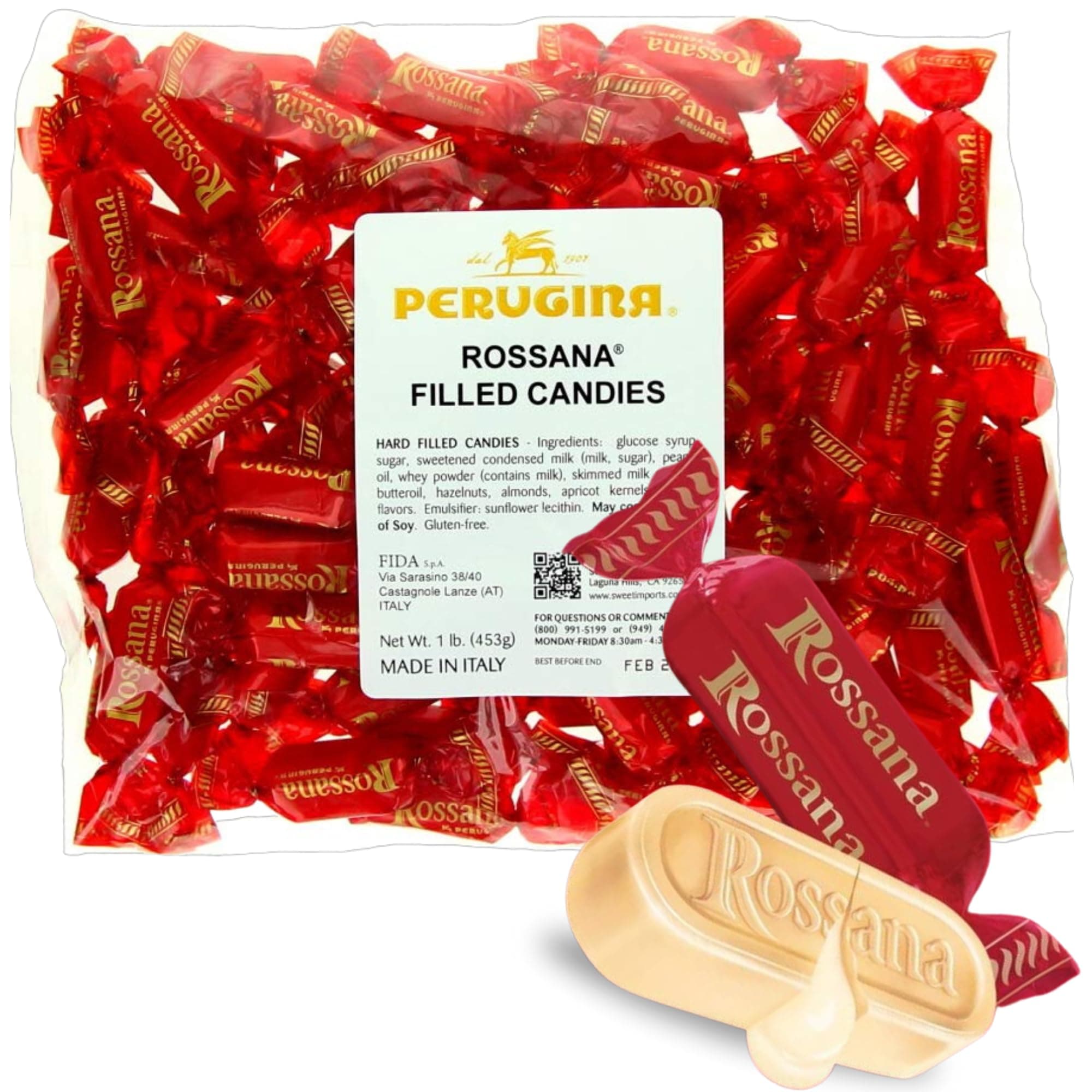 PeruginaRossana Hard Candies, 1 Pound Bag