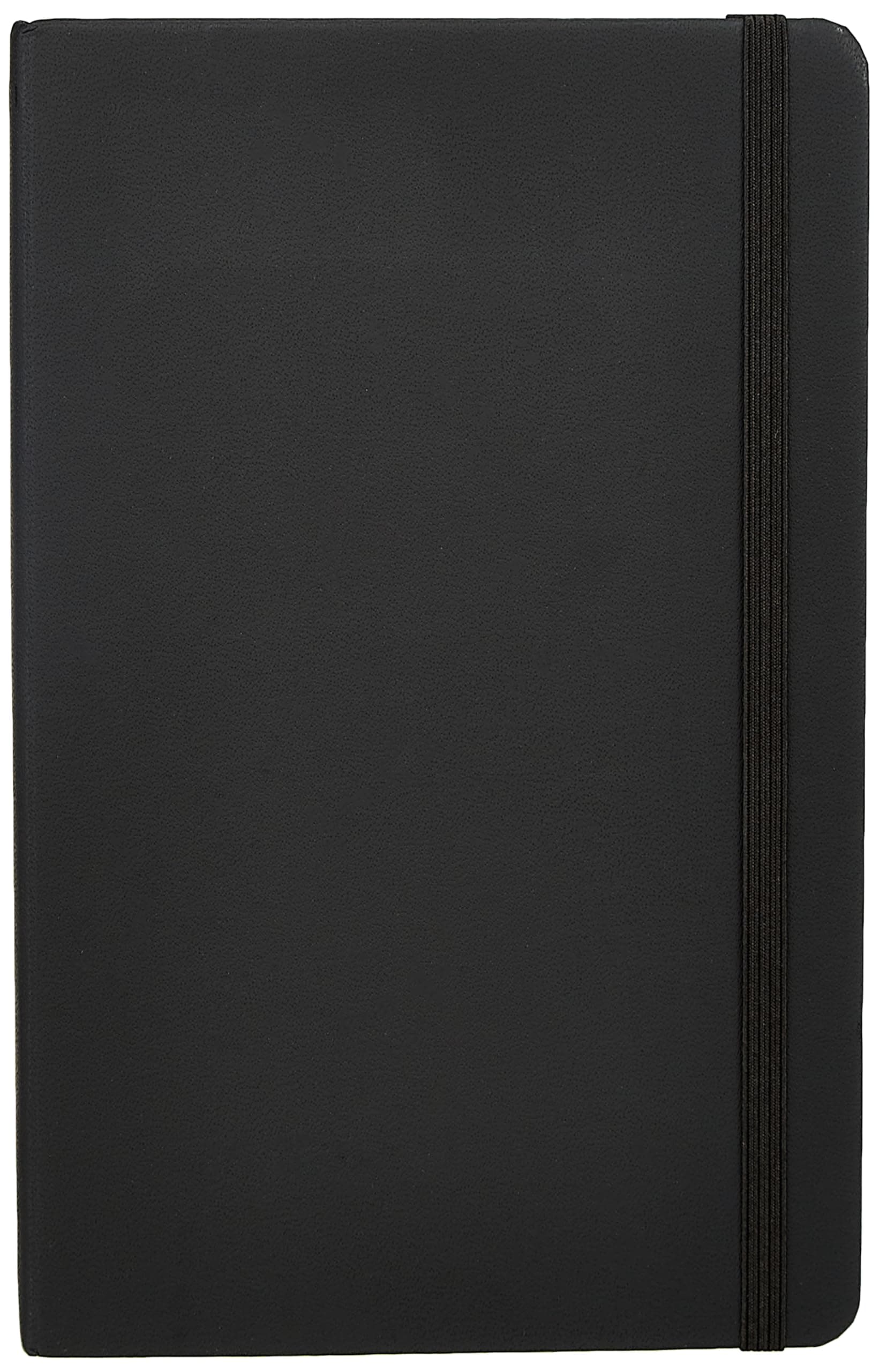 Amazon Basics Classic Notebook, A5, Squared, Black