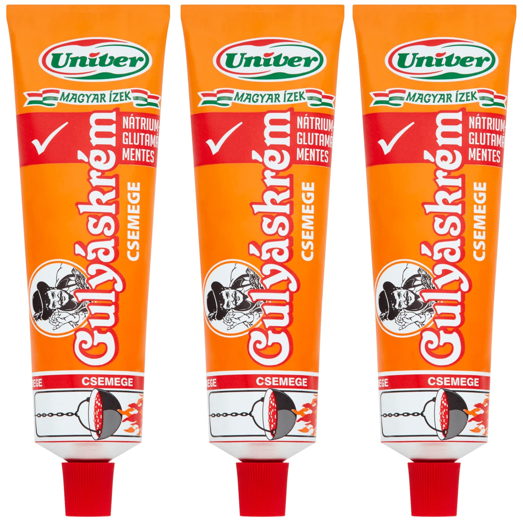 Univer Goulash Paste, Sweet (3x160g) Economy Pack, Traditional Hungarian Cooking Paste