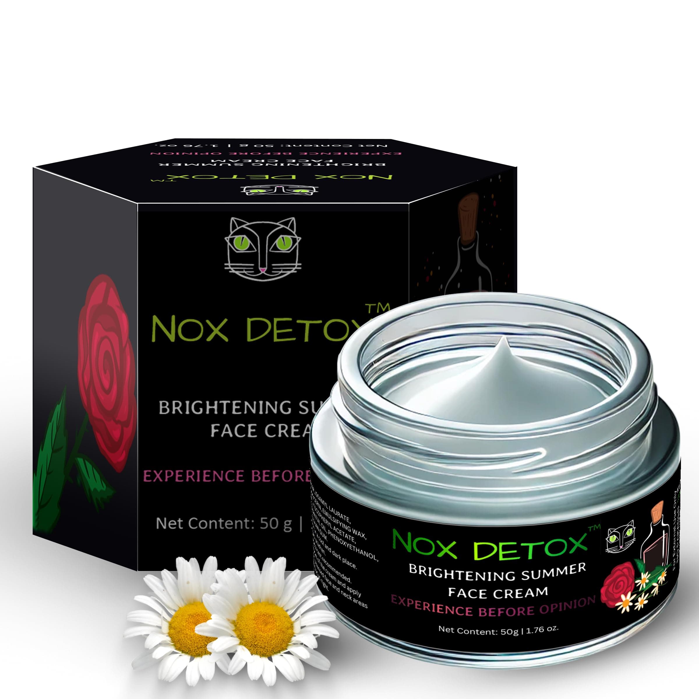 Night Cream Moisturizer for Women & Men | Lightweight & Non-Sticky | 5% Niacinamide, 1% Vitamin E, Allantoin, Chamomile Oil | Normal, Sensitive, Combination to Dry Skin | Daily Use | Vegan