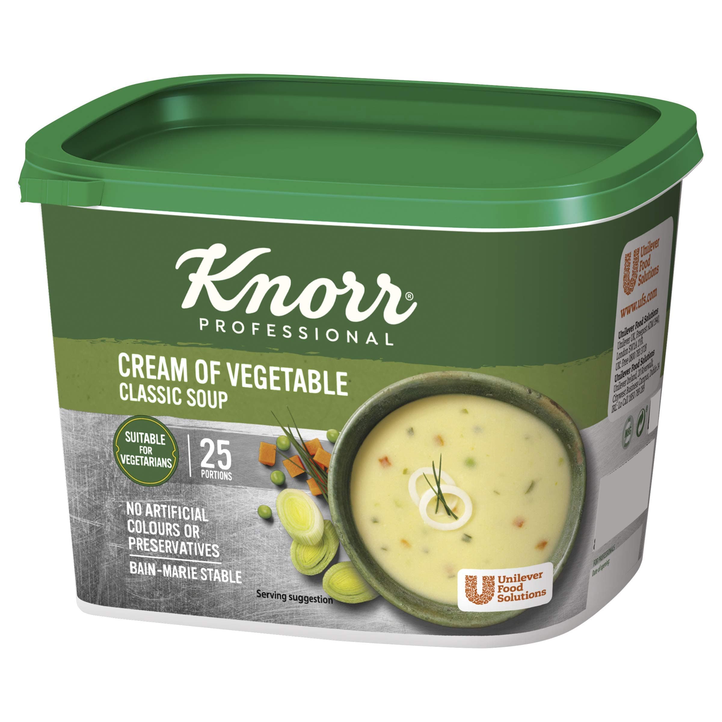 Knorr Classic Cream Of Vegetable Soup Mix, 25 Portions (Makes 4.25 Litres), 19739301