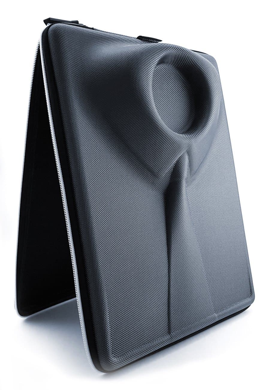 Packshi Shirt Travel Case Bag Carrier Garment Bags Protector Anti-Wrinkle Shirt Storage With Folder Gift For Men