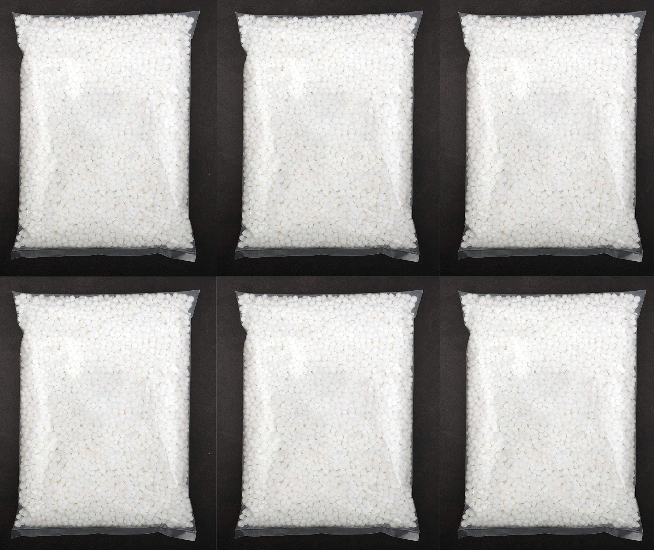 STORE 2508 Dehumidifier Refill Pack Calcium Chloride Granules, 400 Gm, Pack of 6