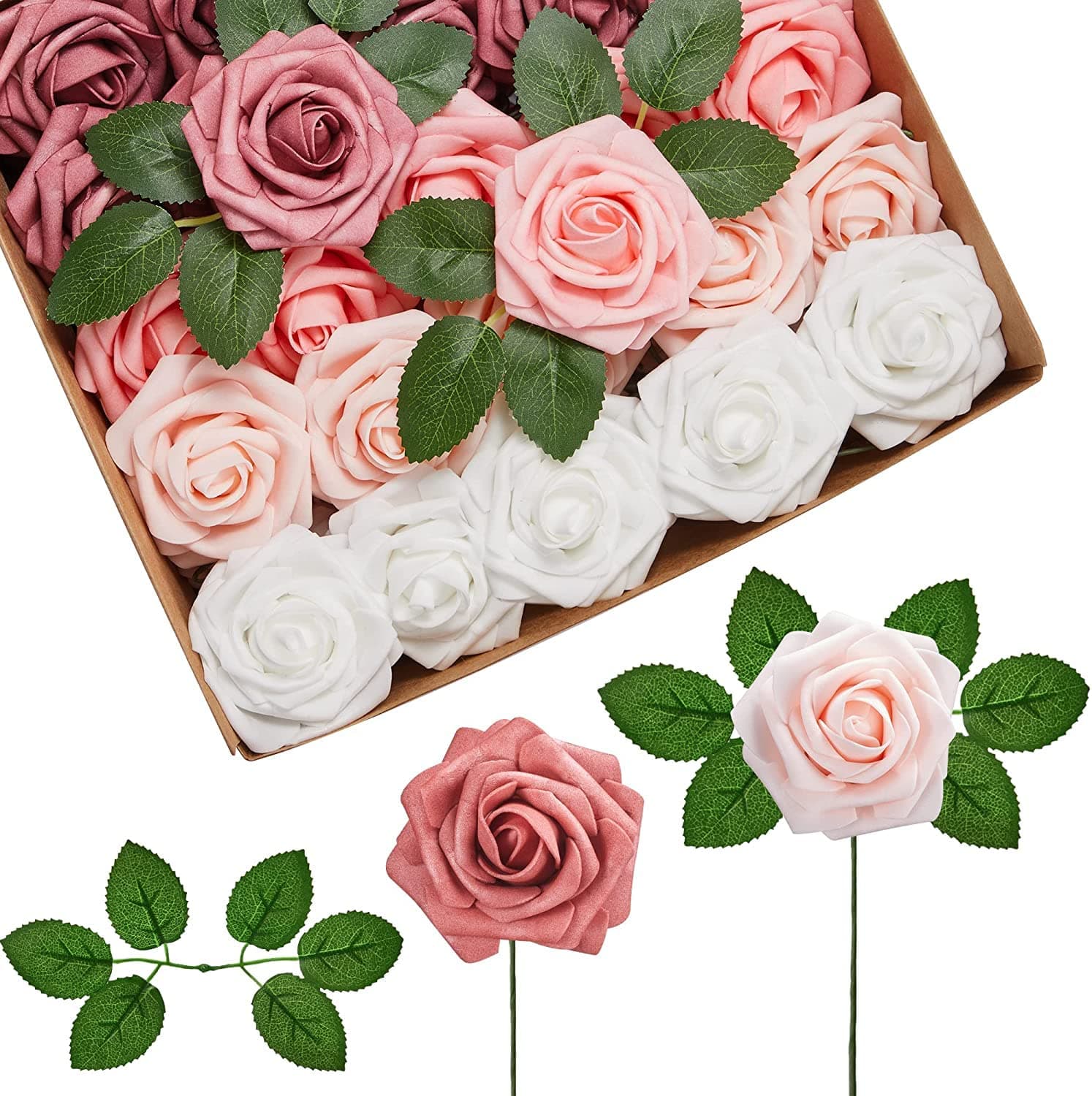 Artificial Rose Set