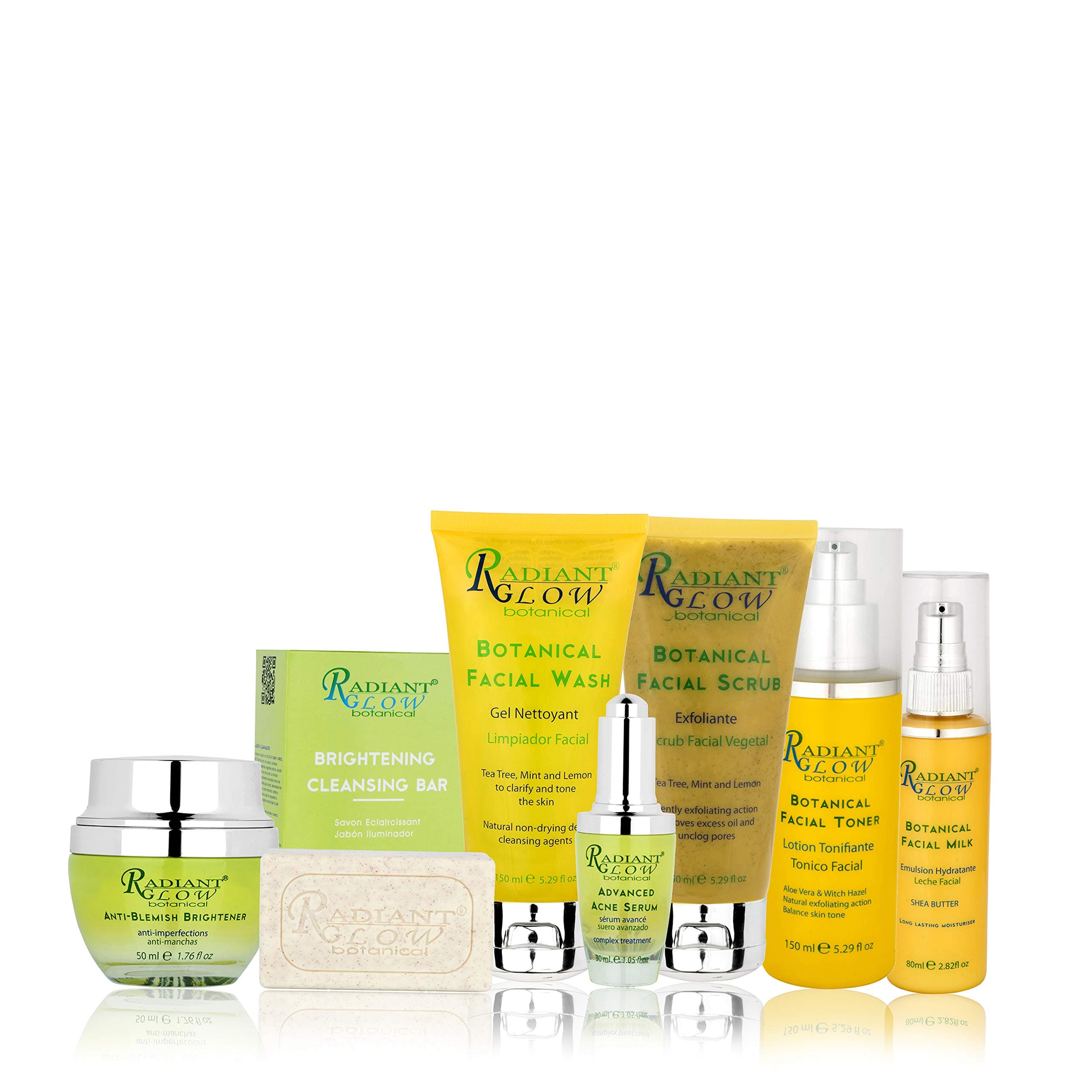 Radiant Glow Botanical Premium Full Treatment Set 7Pcs