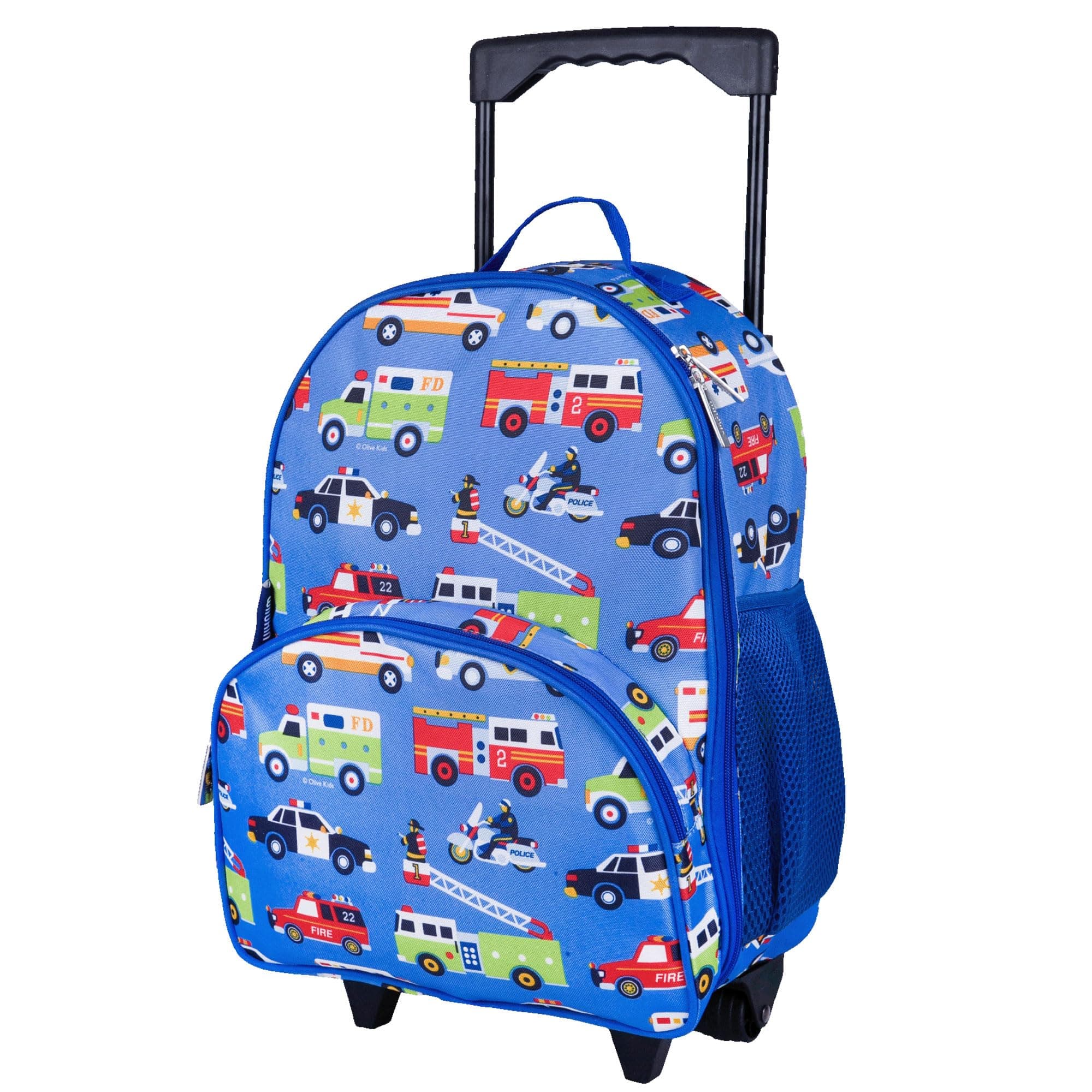 Wildkin Kids Rolling Luggage – Carry-On Size for School & Overnight Travel