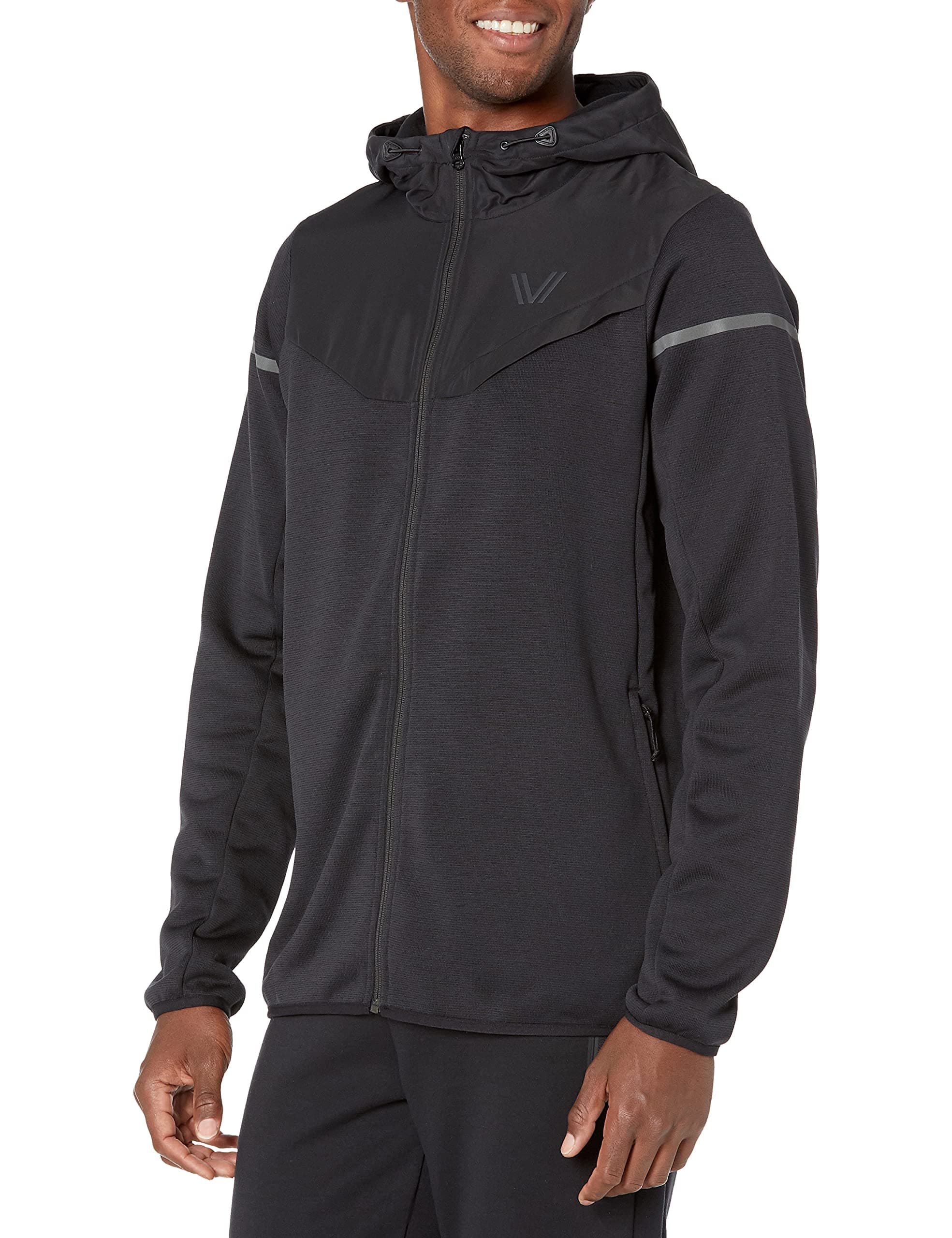 Peak Velocity Men's Axiom Full-Zip Water-Repellent Loose-Fit Jacket