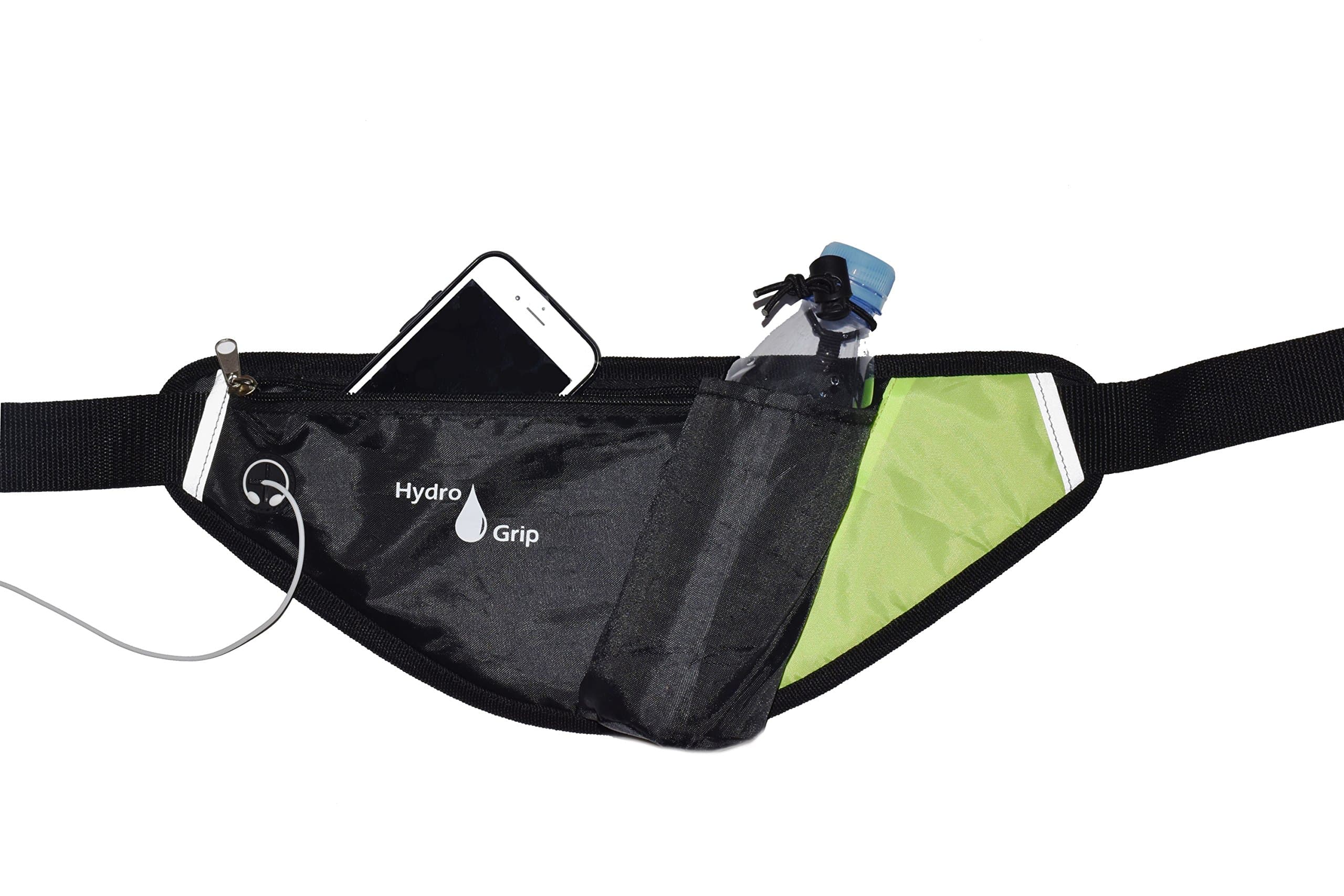 Original Hydro Grip â Water Bottle Belt for Walking, Jogging, Hiking, Hydration Waist Pack with Holder for Phone, Bottle, Snacks, Keys, etc. (Bottle not Included) and Lightweight!